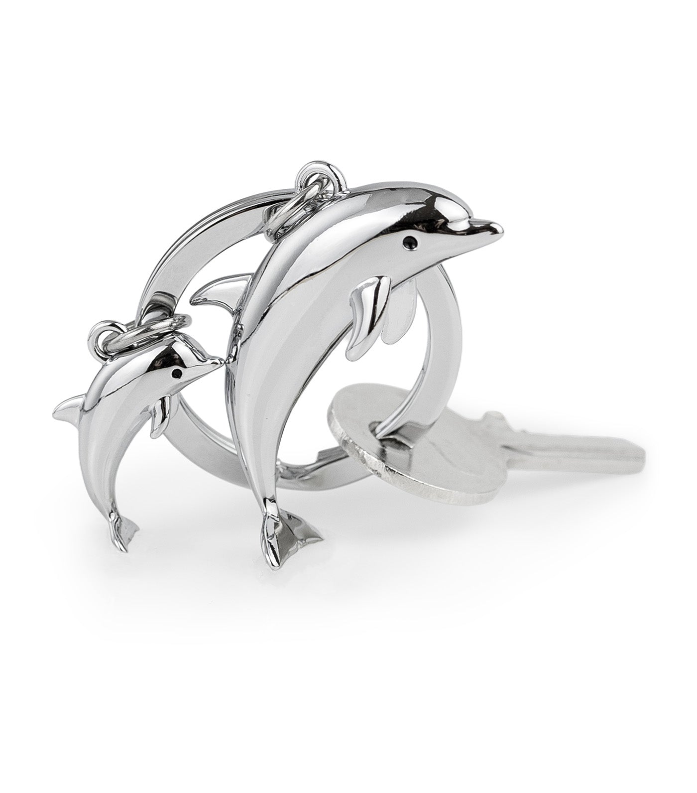 Meta[l]morphose Dolphin Family Keyring