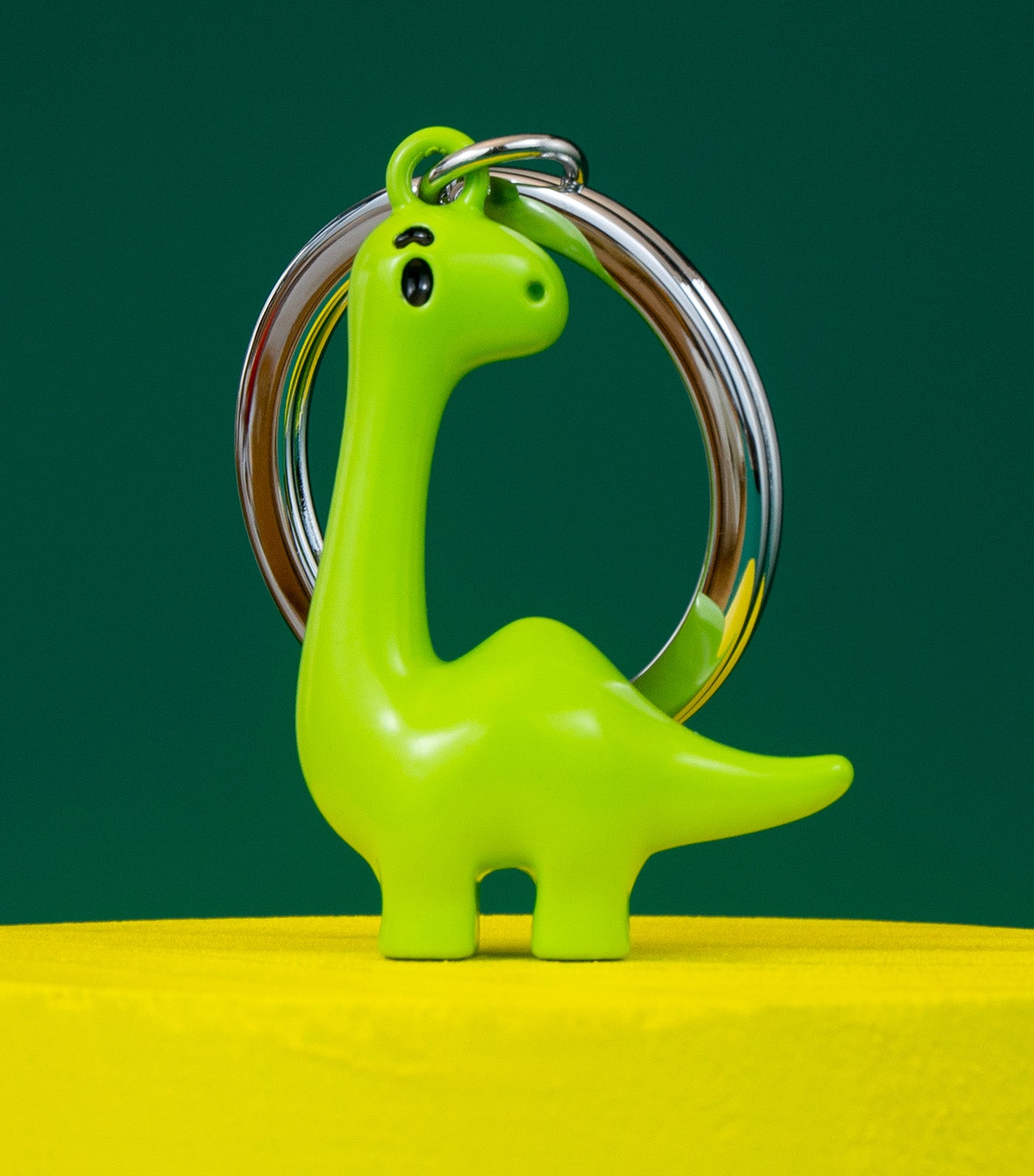 Meta[l]morphose Dino Keyring Green