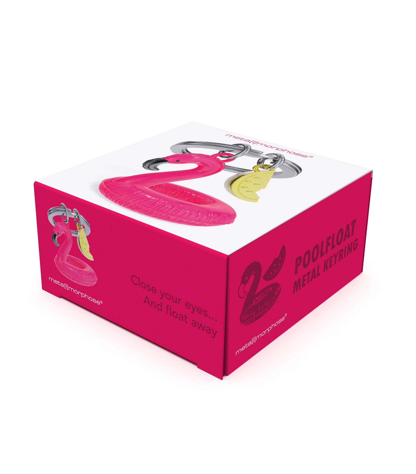 Meta[l]morphose Poolfloat Keyring