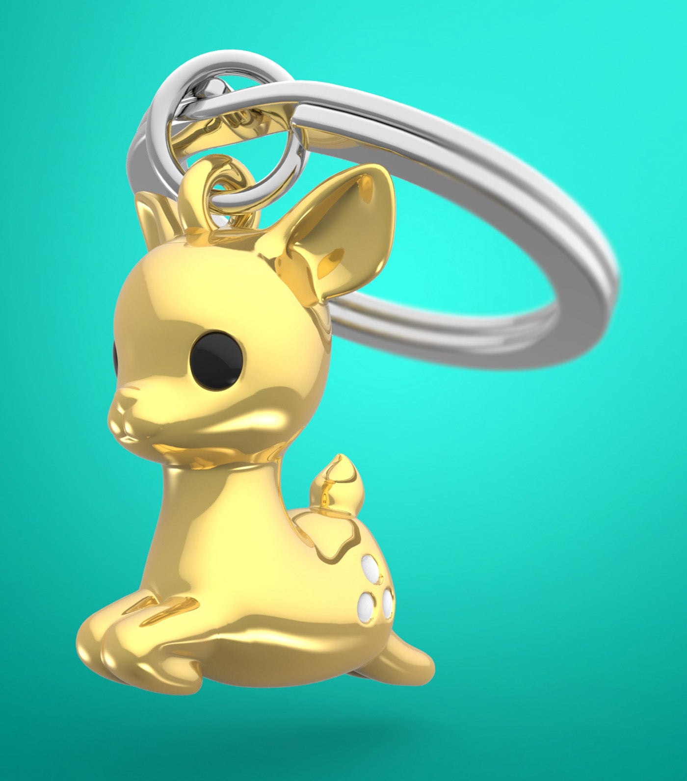 Meta[l]morphose Fawn Keyring