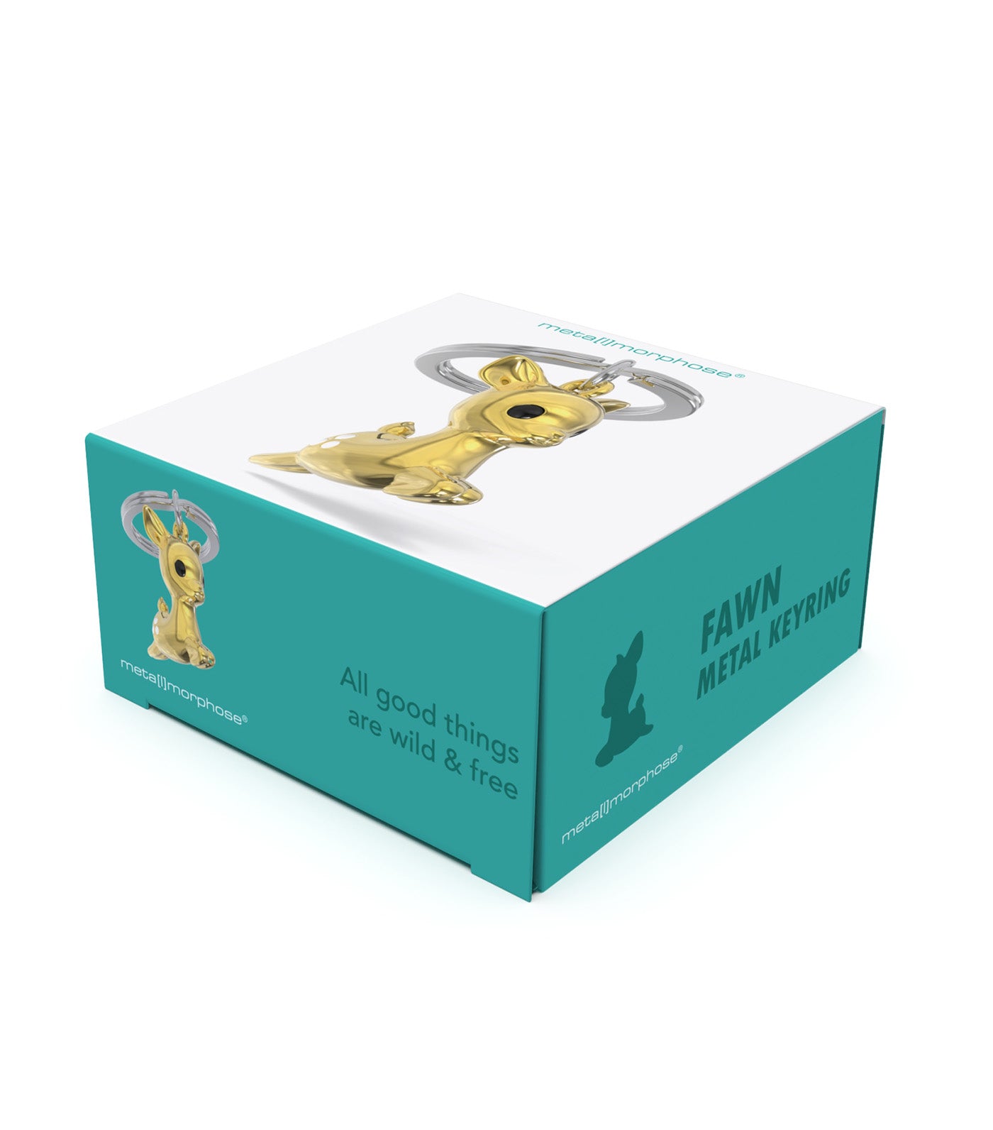 Meta[l]morphose Fawn Keyring