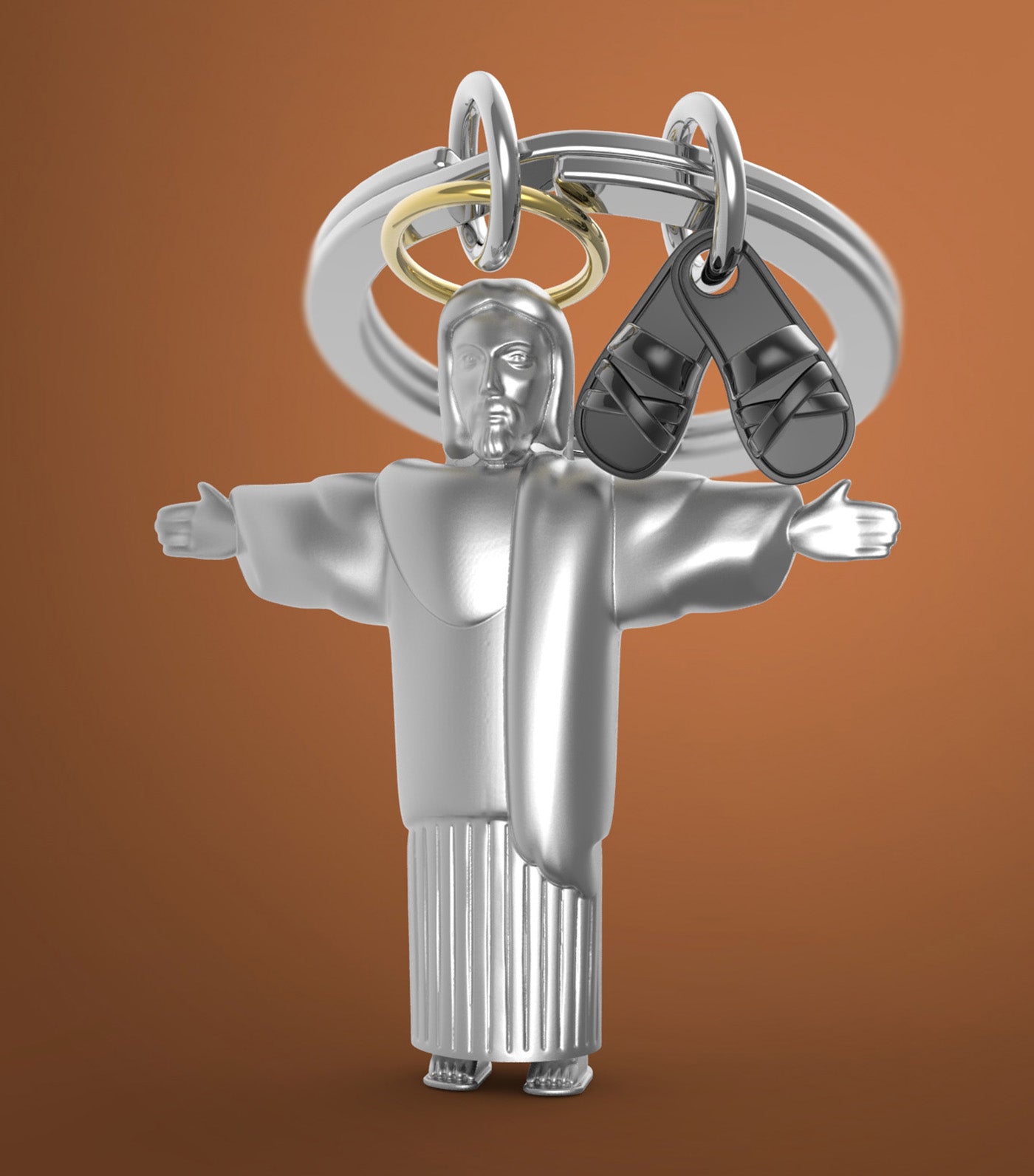 Jesus Keyring