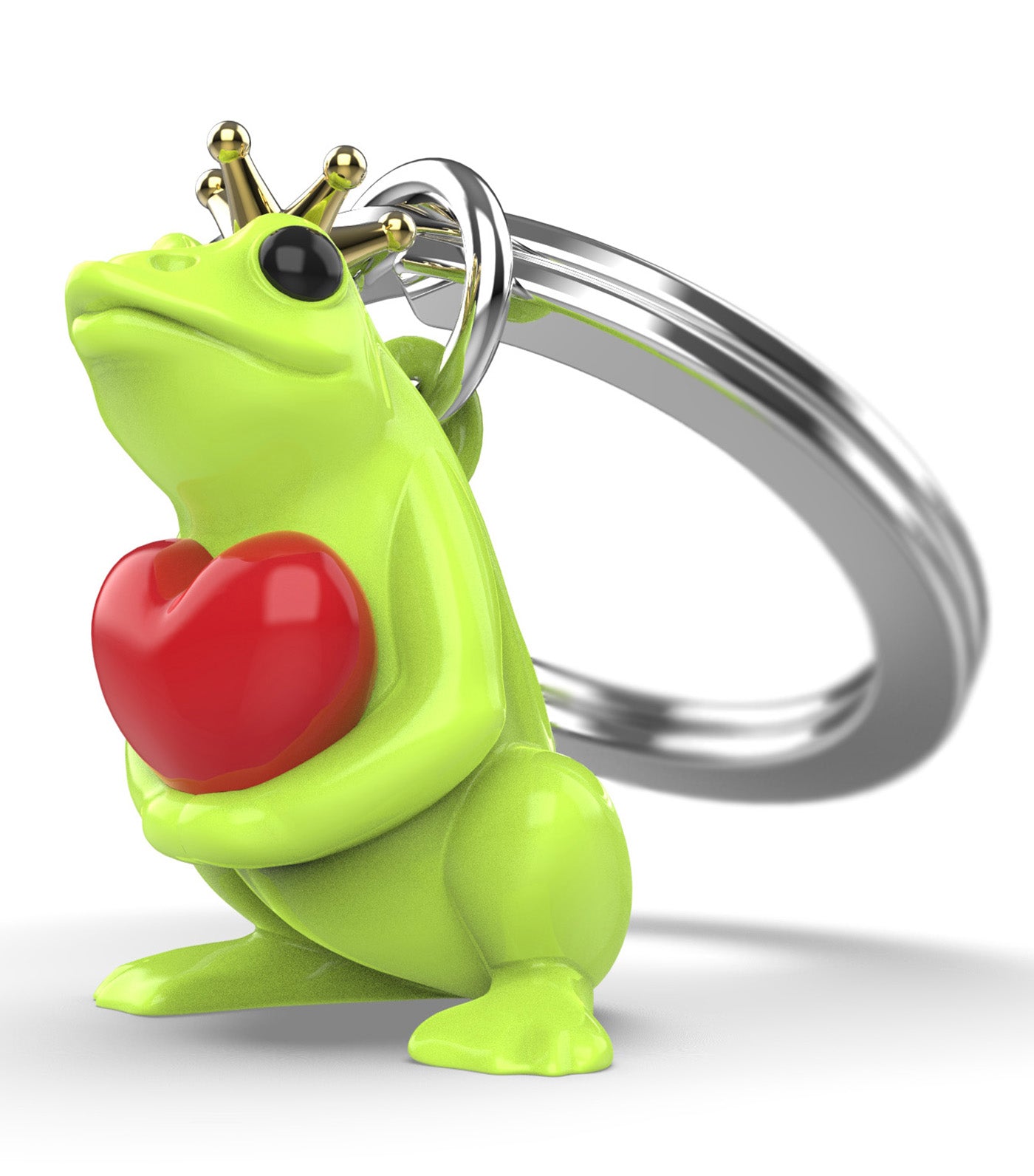 Meta[l]morphose Frog Keyring