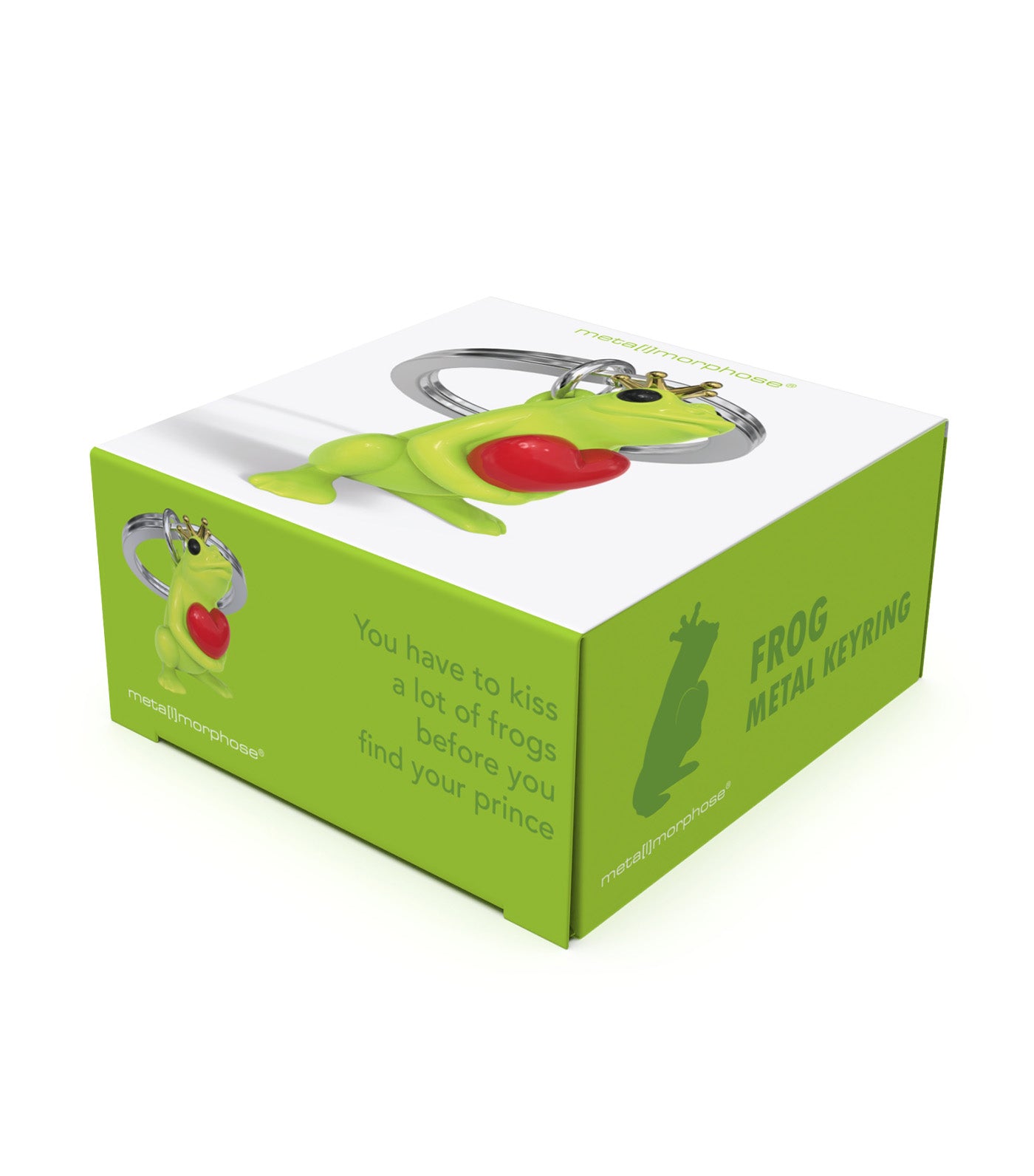 Meta[l]morphose Frog Keyring