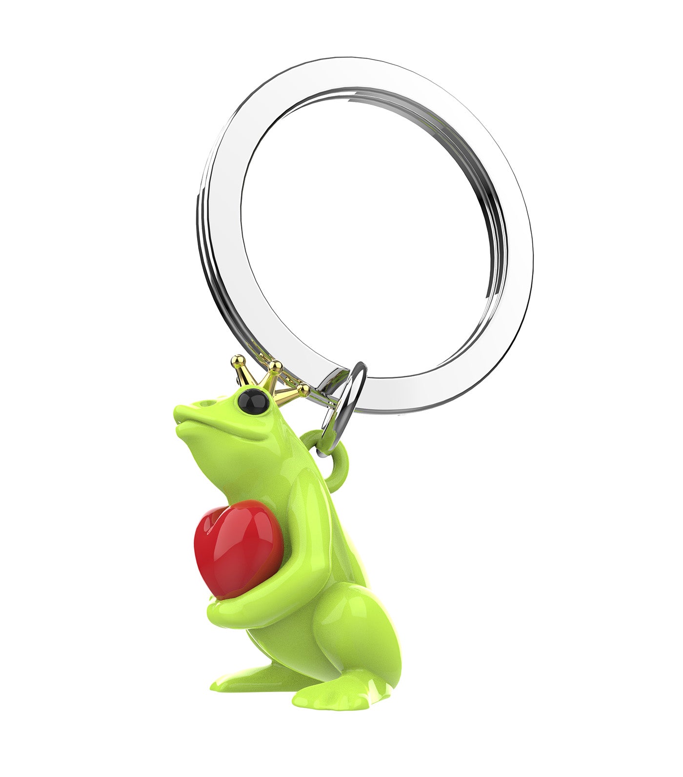Meta[l]morphose Frog Keyring