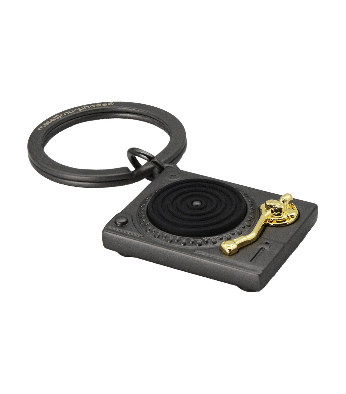 Record Player Keyring