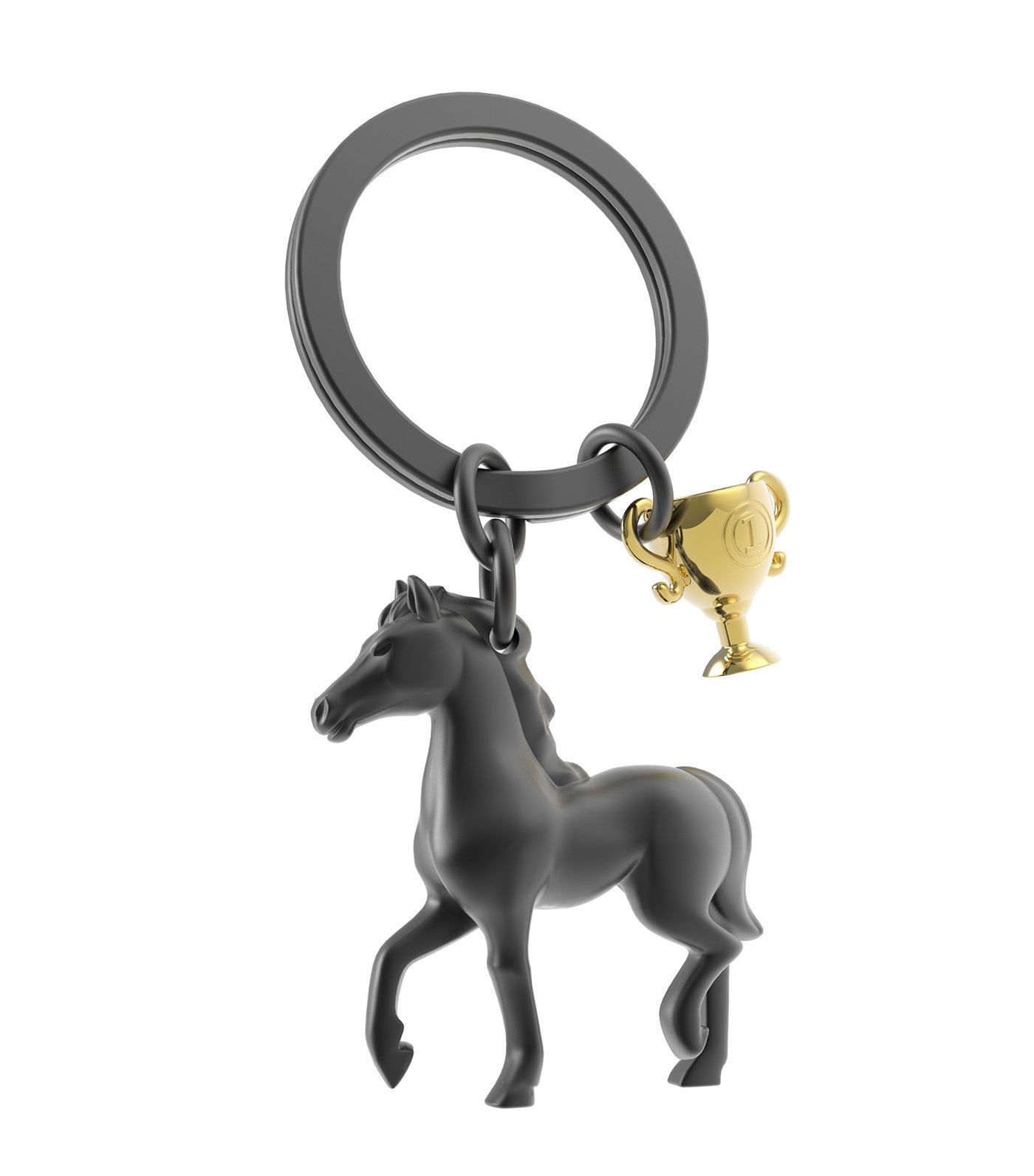 Horse Trophy Keyring