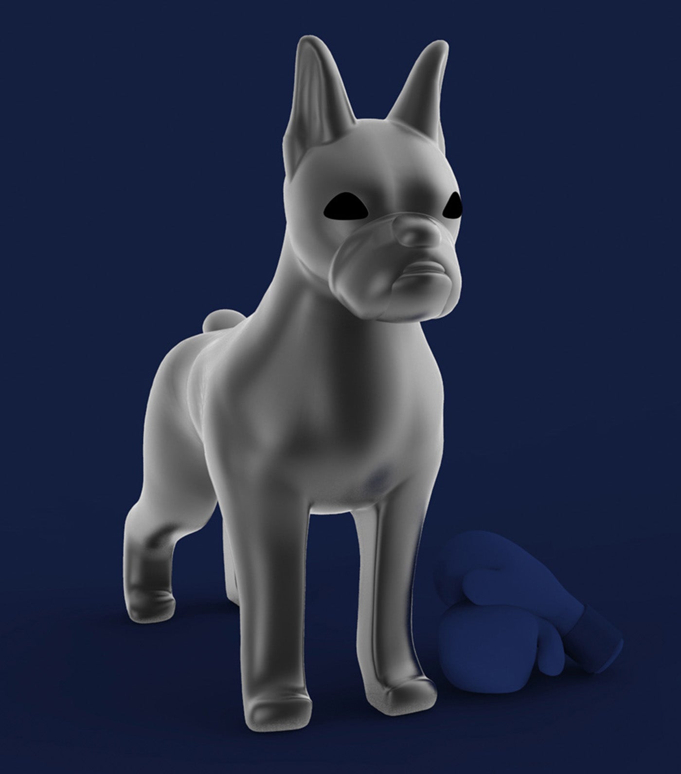 Meta[l]morphose Boxer Keyring