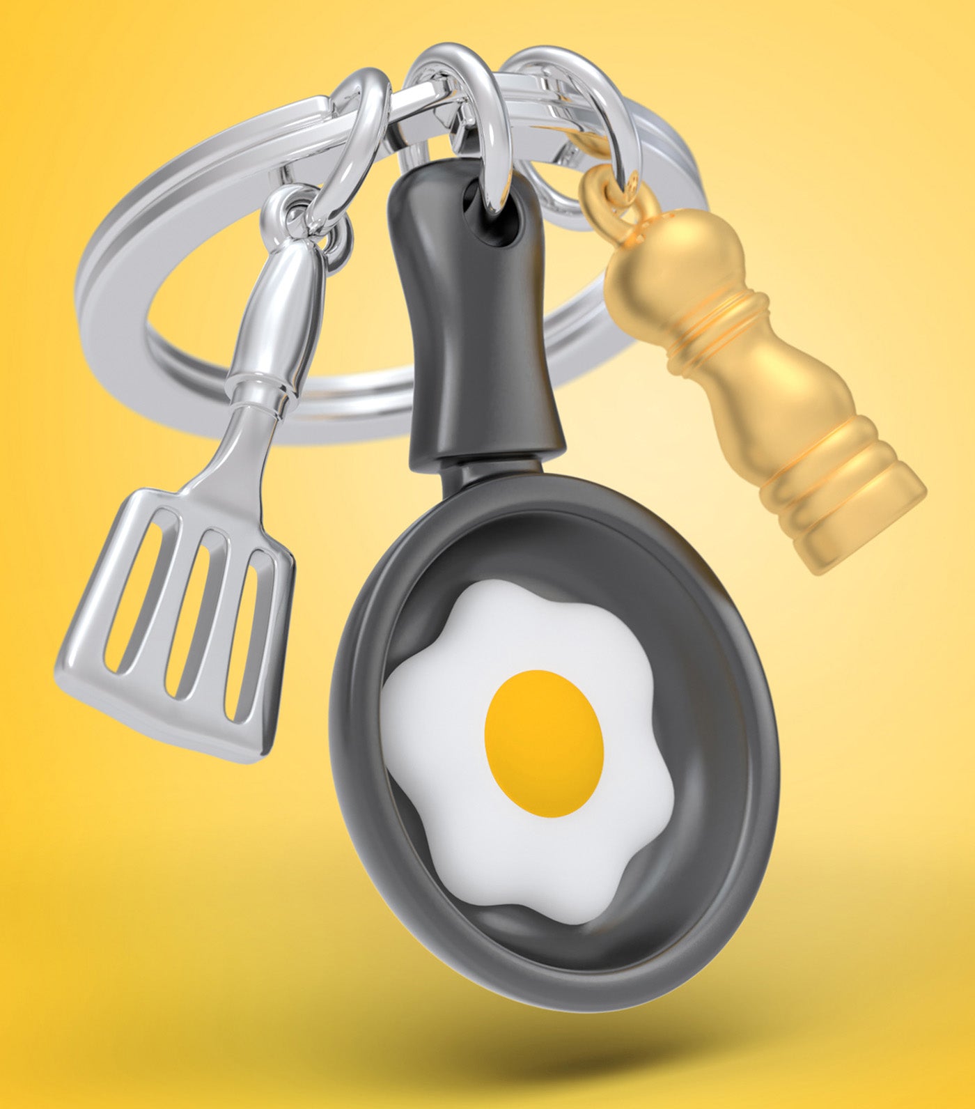 Breakfast Keyring