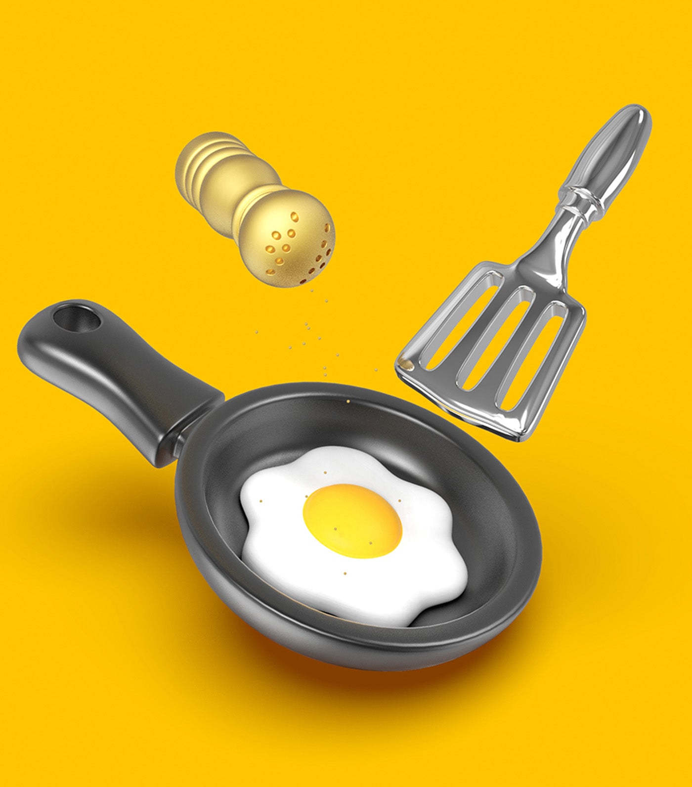 Breakfast Keyring