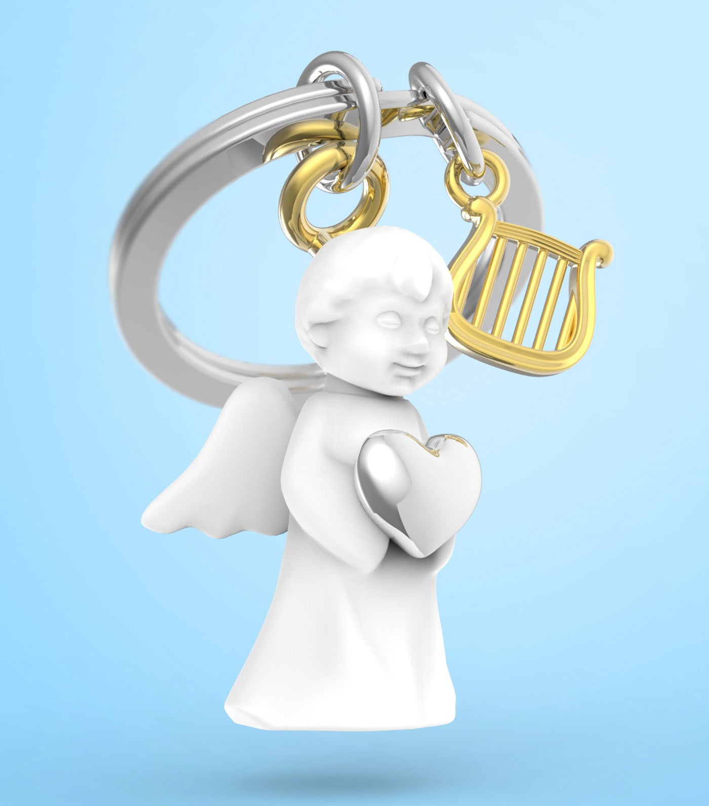 Meta[l]morphose Angel Keyring