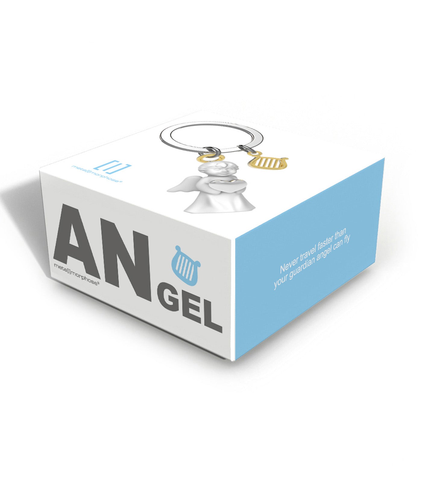 Meta[l]morphose Angel Keyring