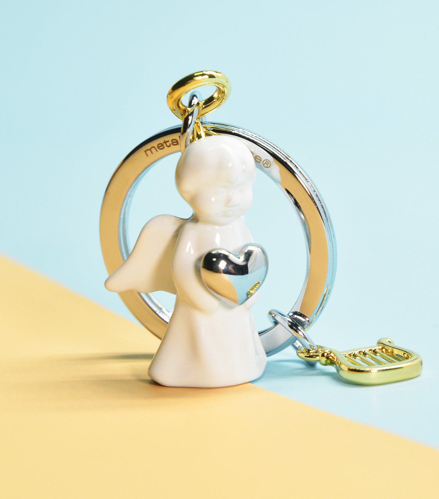 Meta[l]morphose Angel Keyring