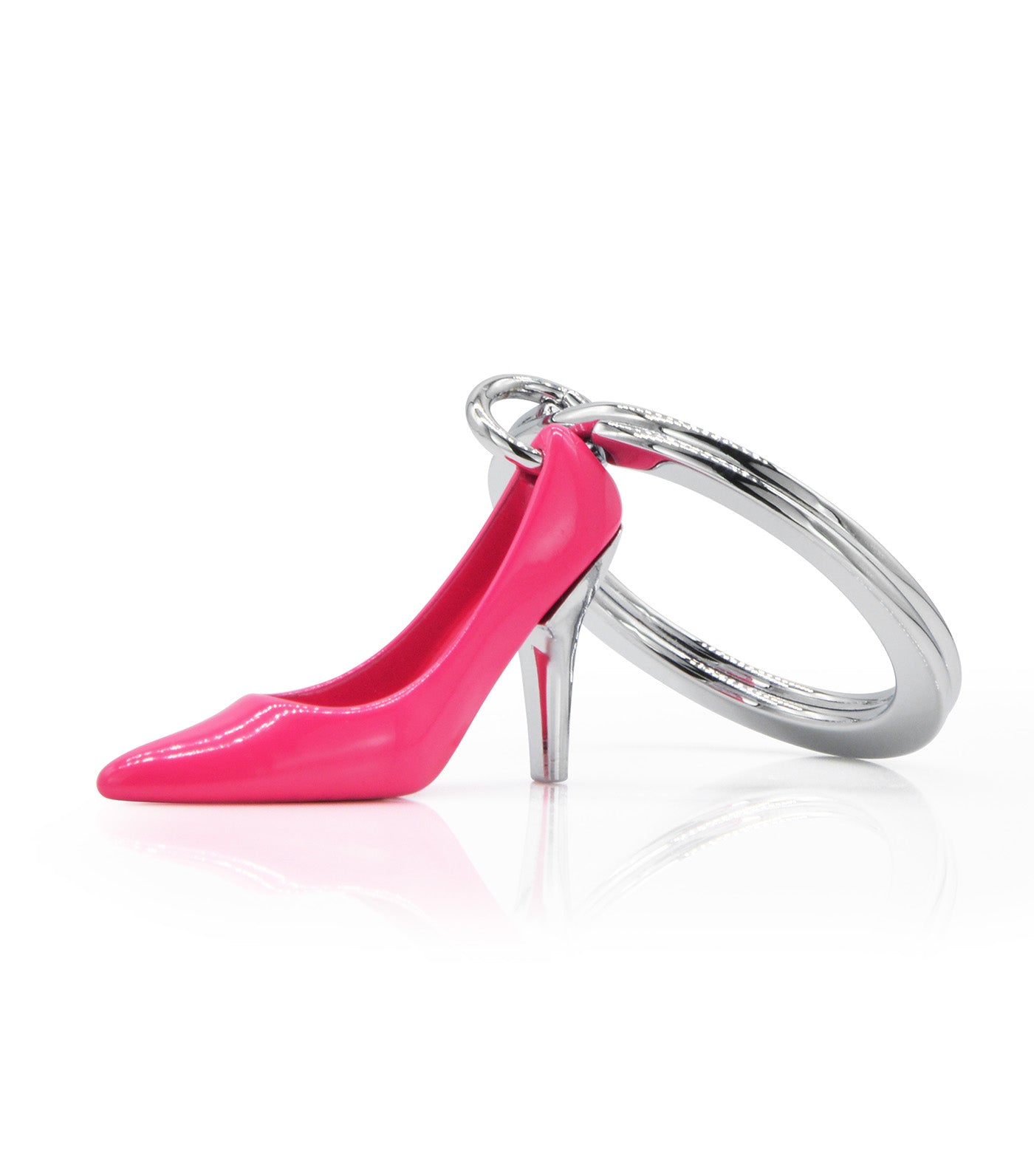 Meta[l]morphose Pumps Keyring Pink