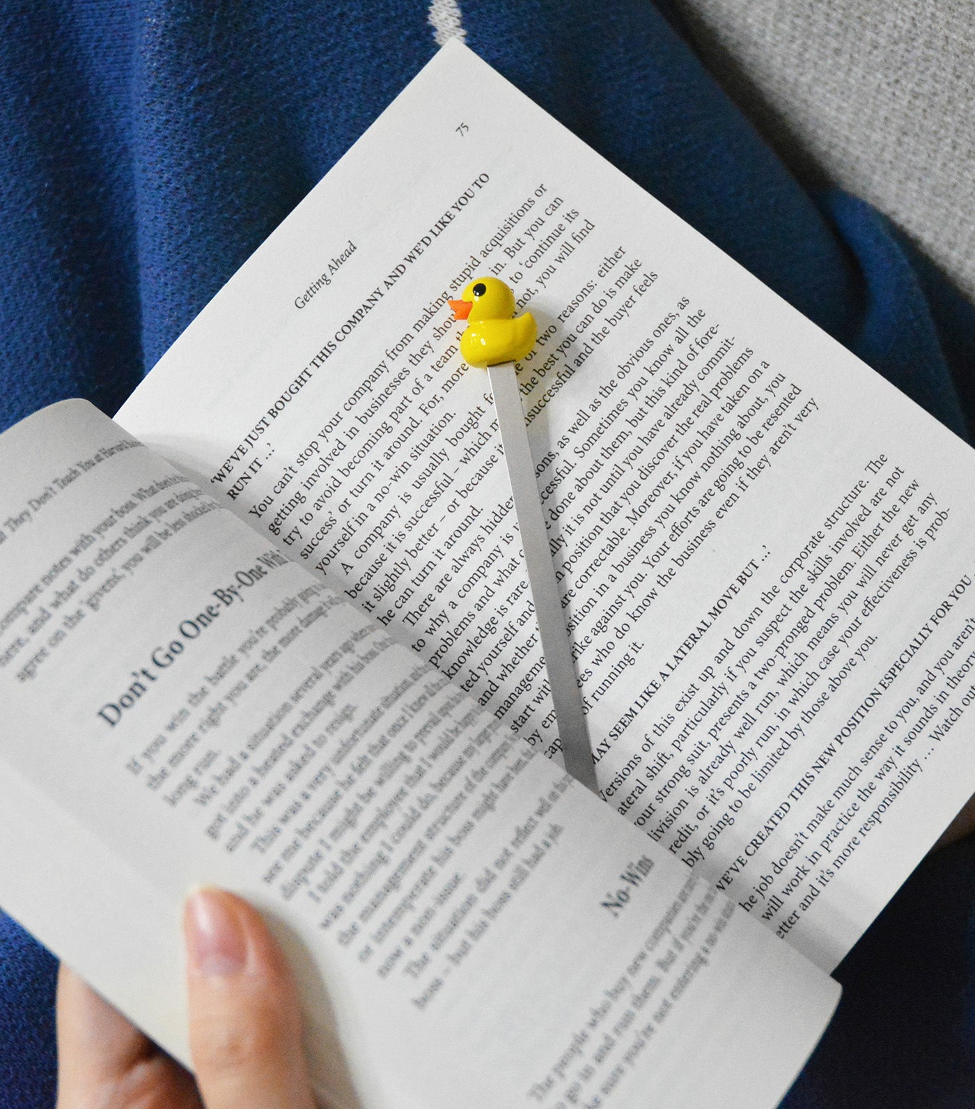 Duck Bookmark