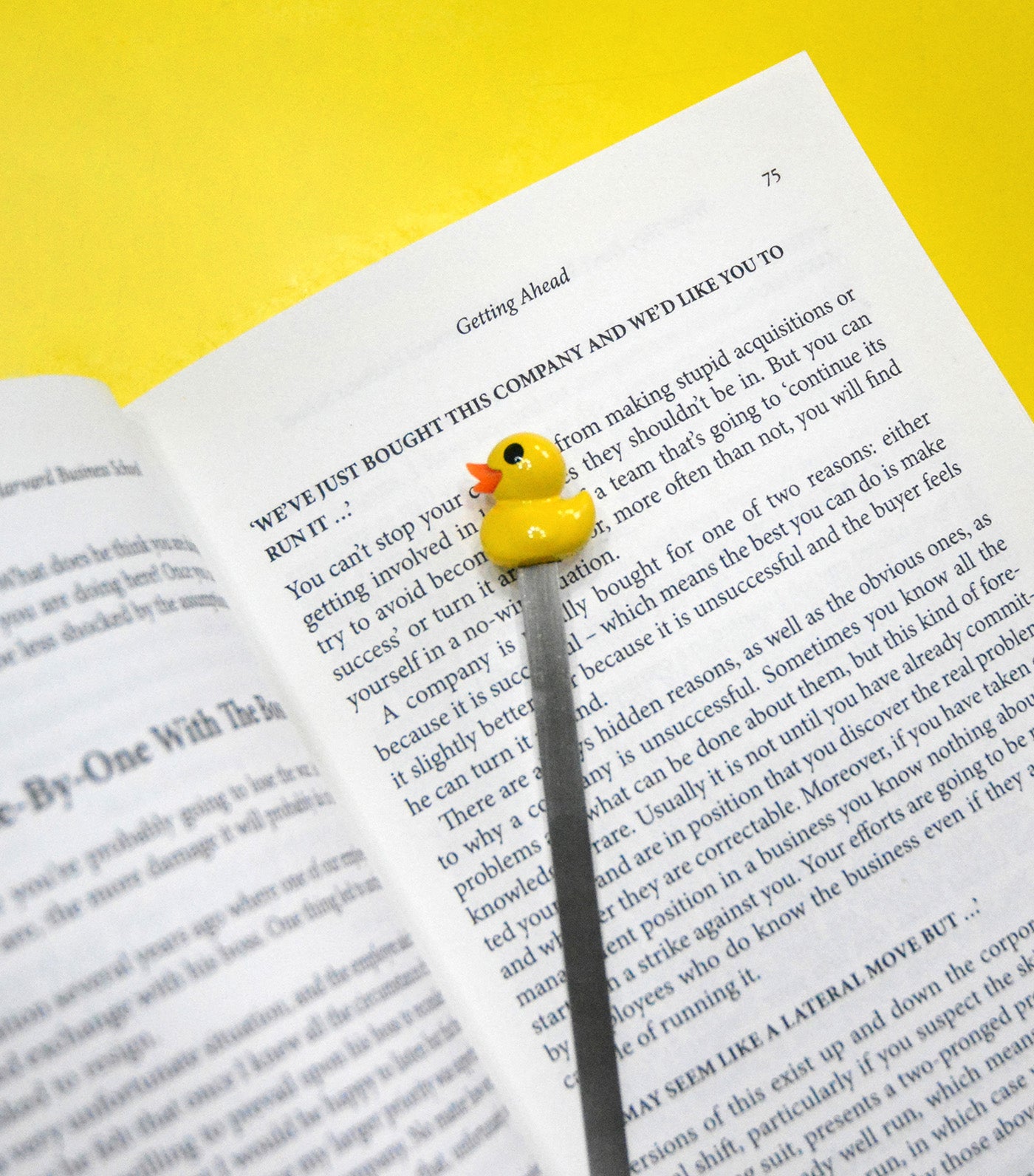 Duck Bookmark