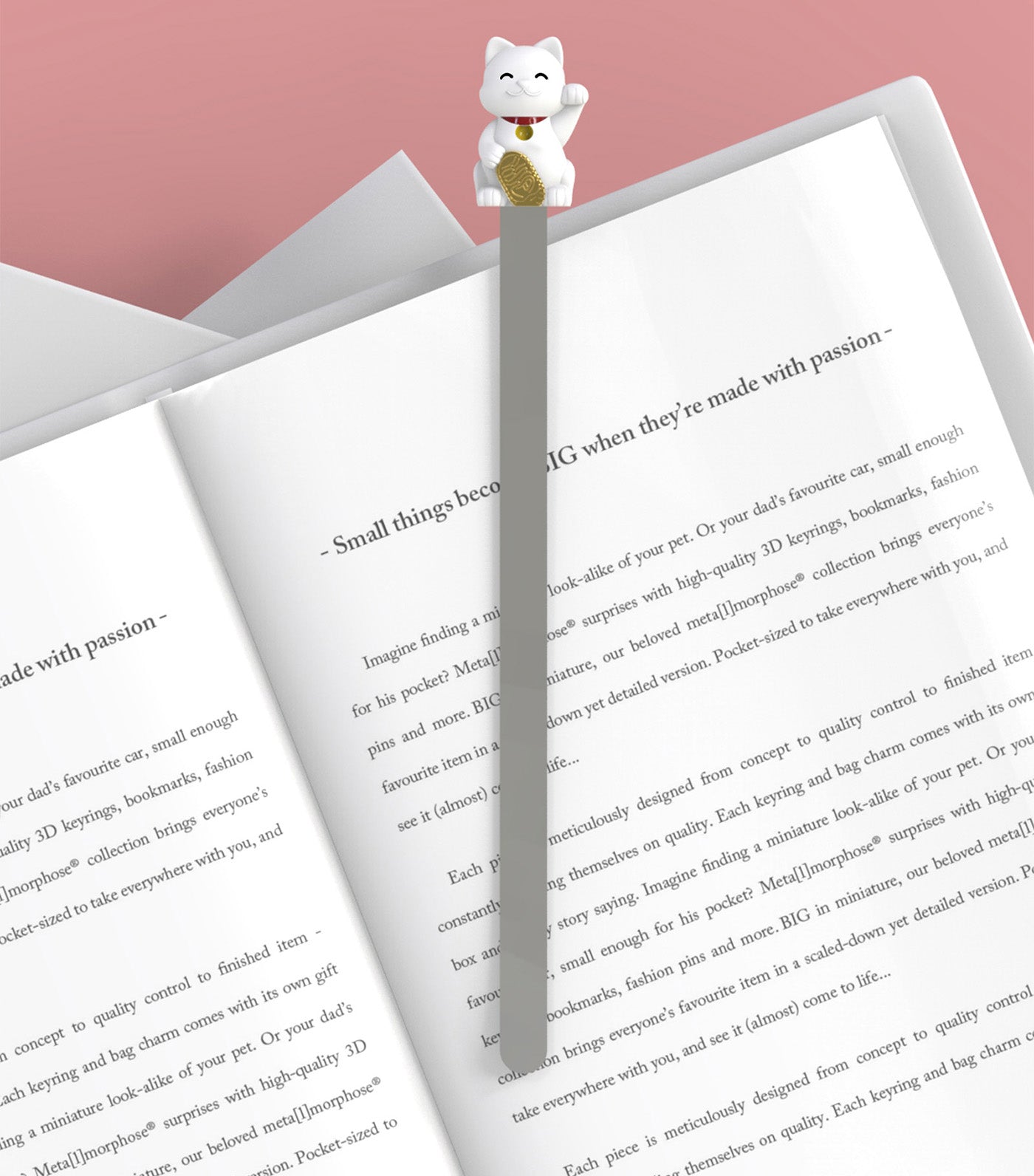 Neko The Lucky Fortune Cat Bookmark