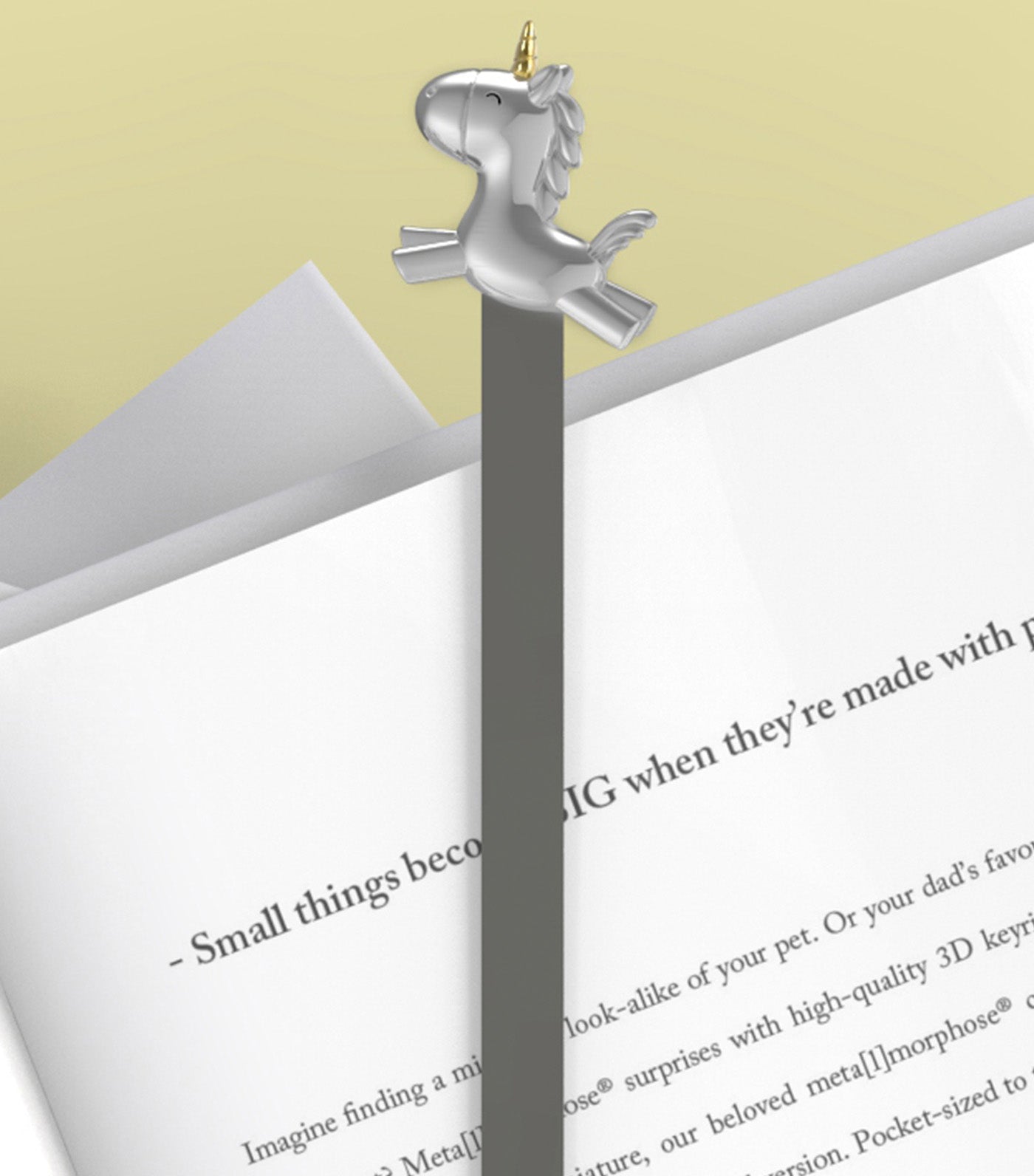 Flying Unicorn Bookmark