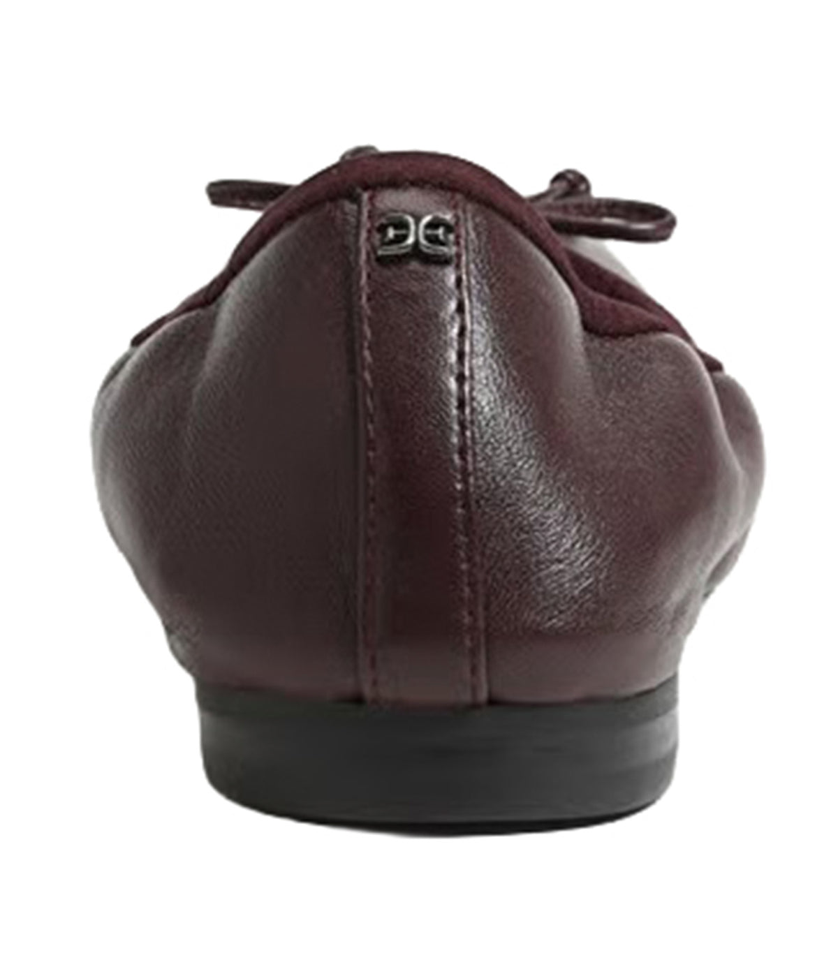 Magnolia Ballet Flat French Burgundy Leather