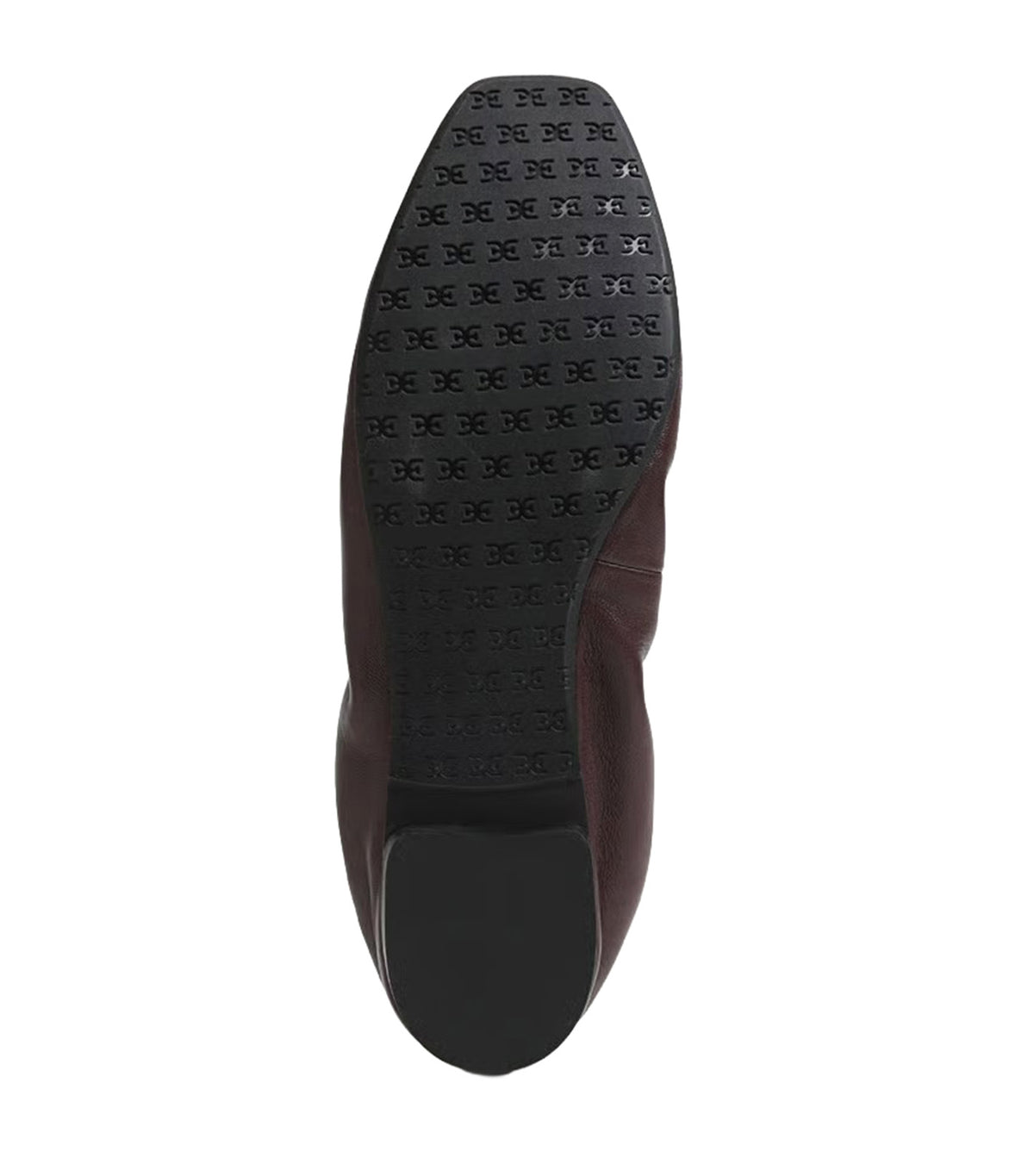 Magnolia Ballet Flat French Burgundy Leather