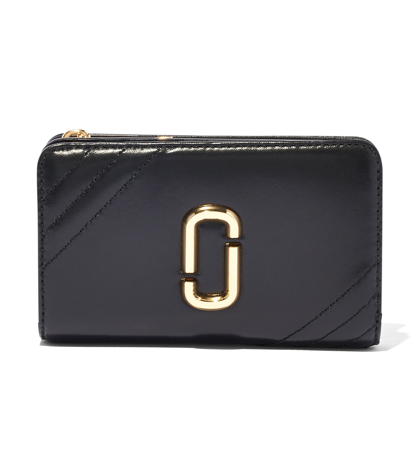 The Glamshot Compact Wallet Black
