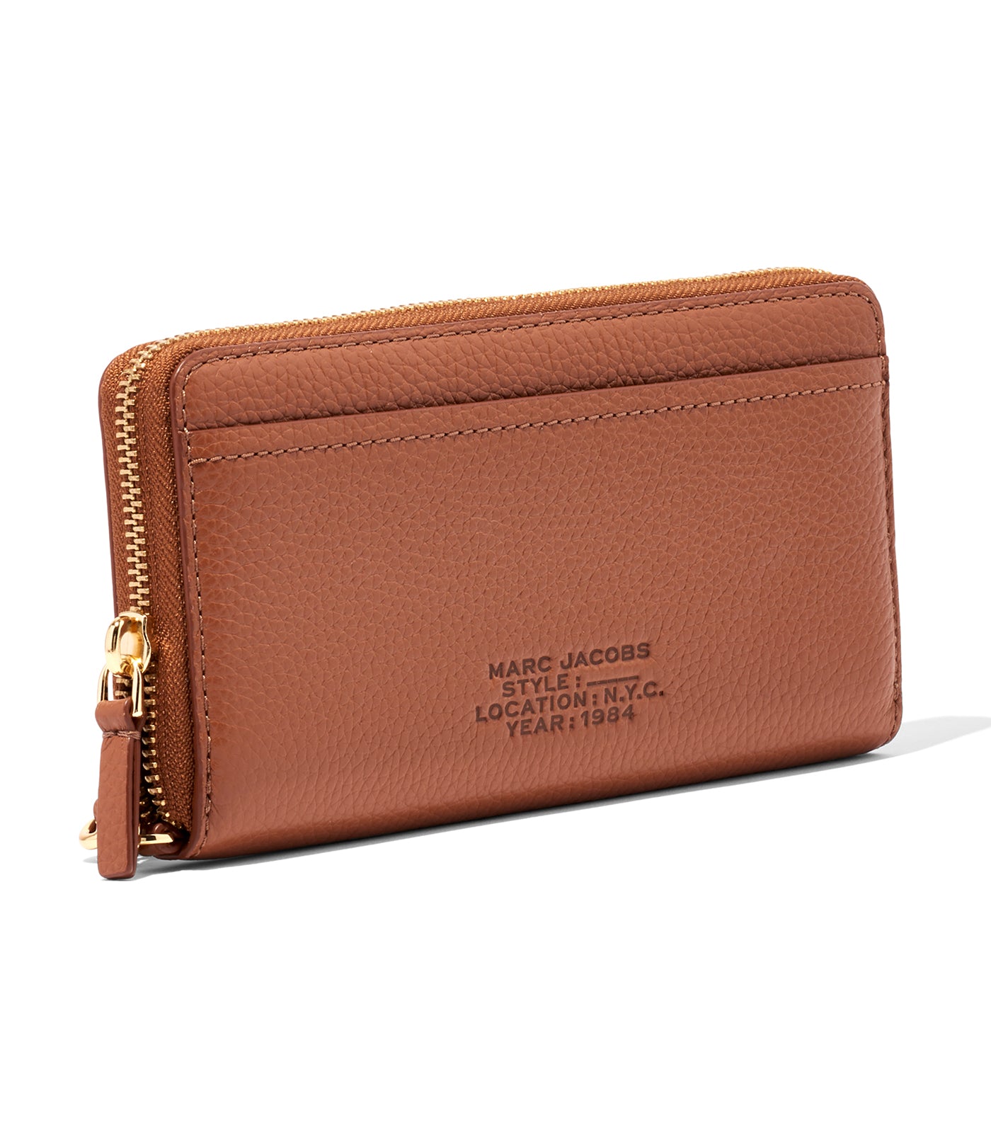 leather continental wristlet