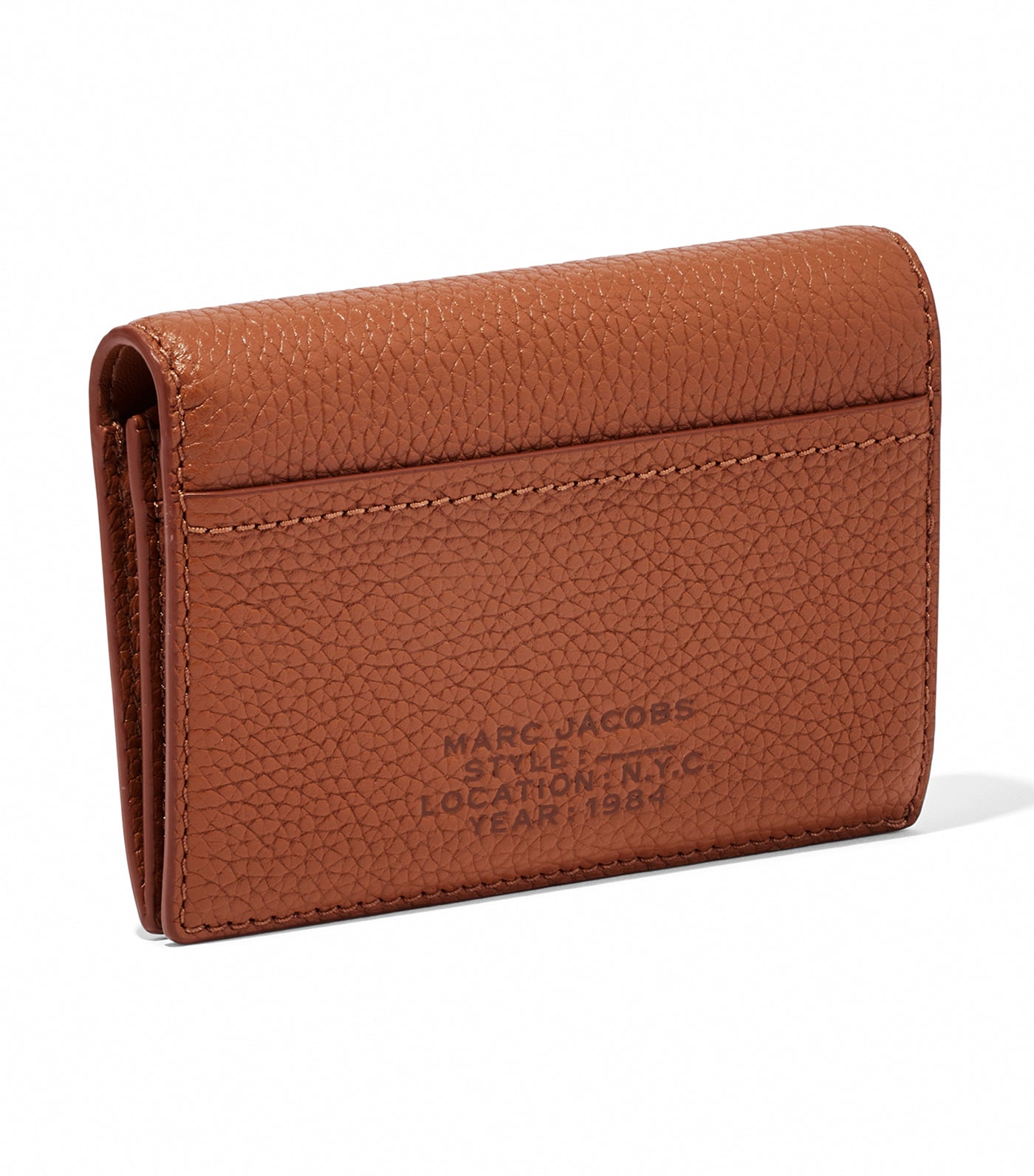 The Leather Small Bifold Wallet Argan Oil