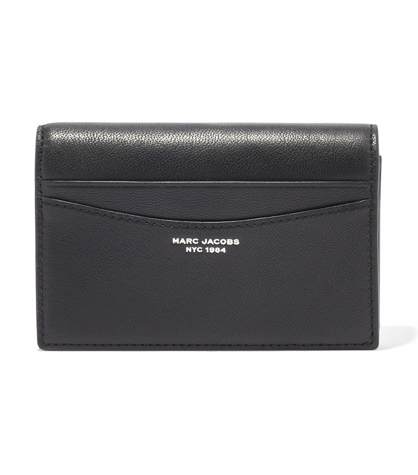 The Leather Slim 84 Bifold Wallet Black