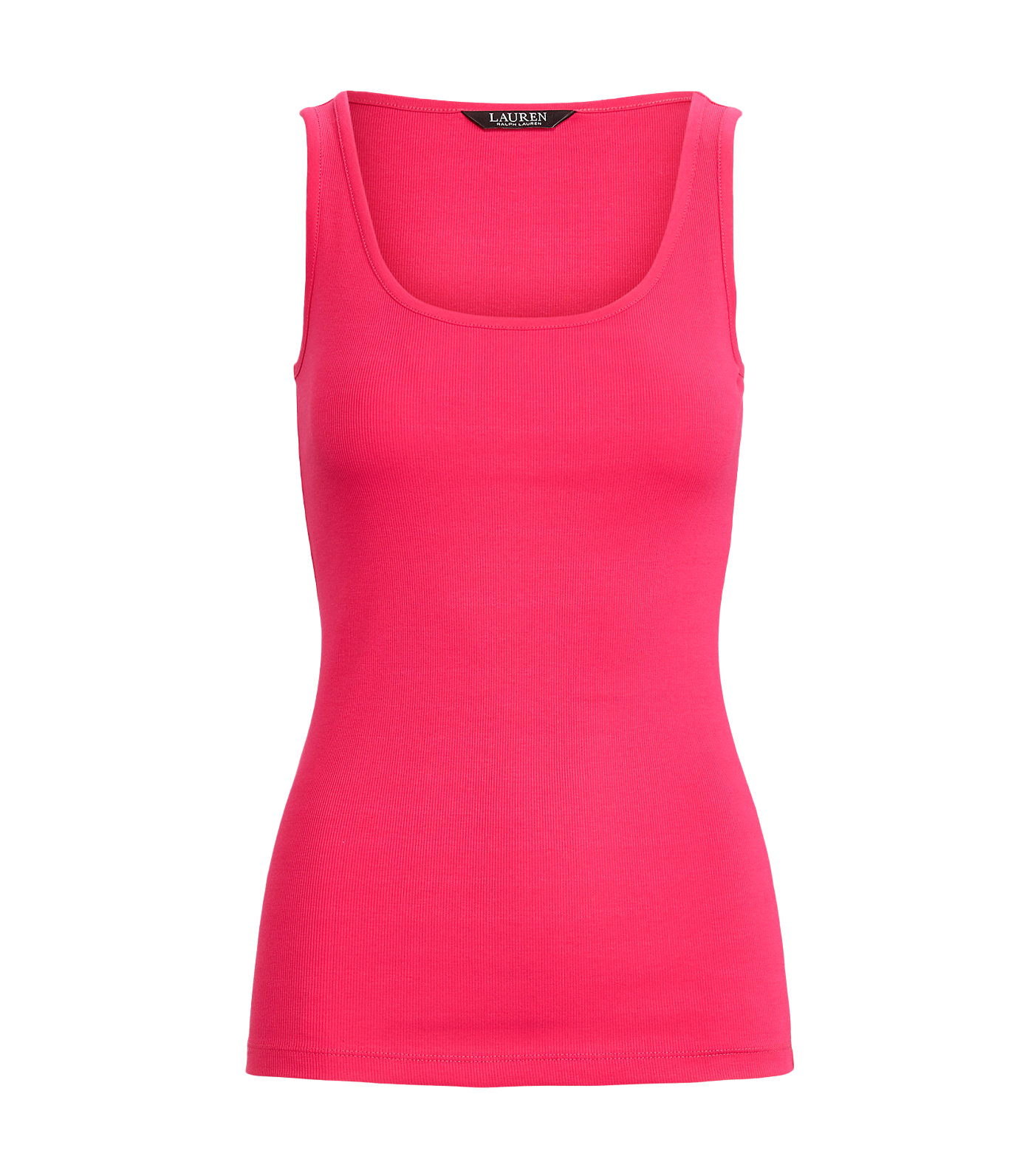 Women's Cotton-Blend Tank Top Sport Pink