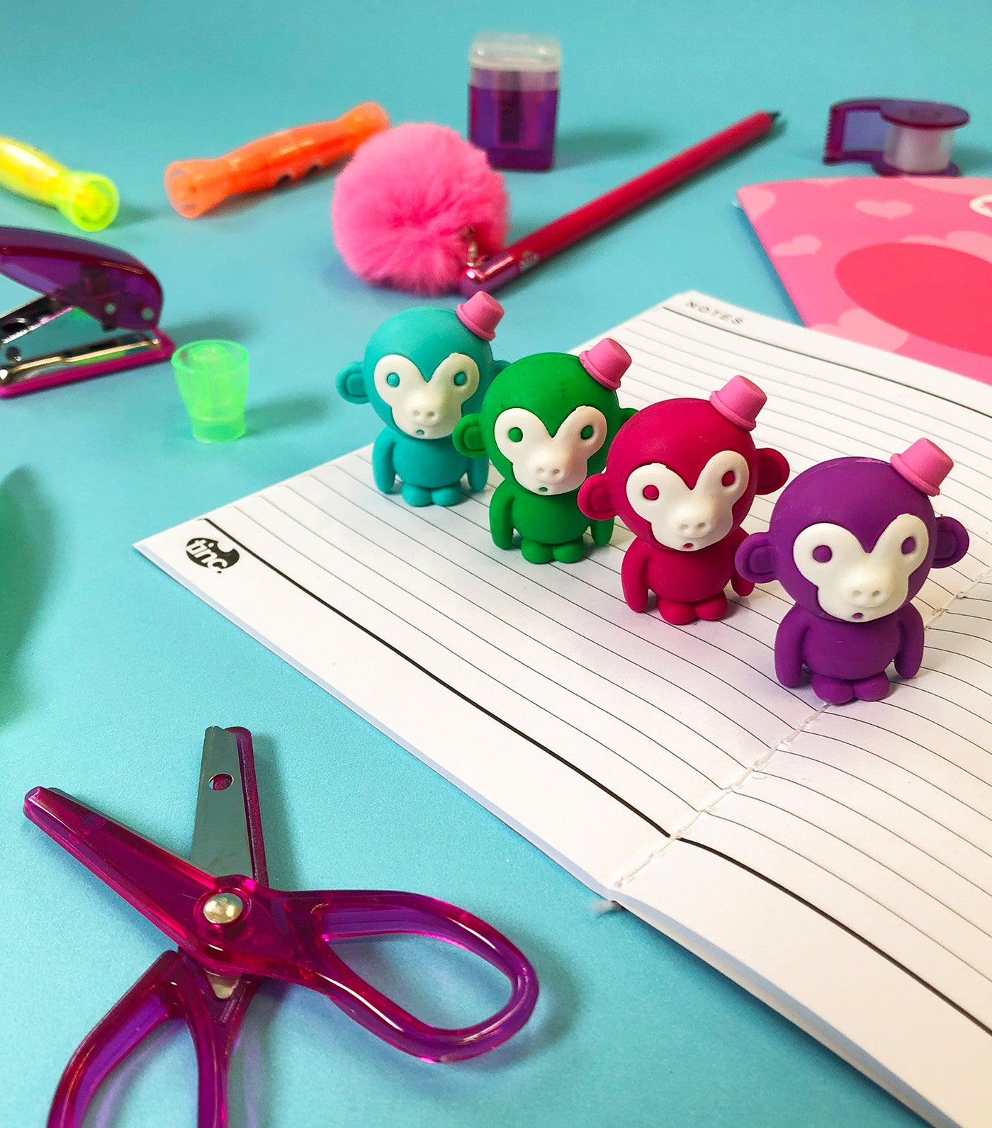 Monkey Eraser Collection