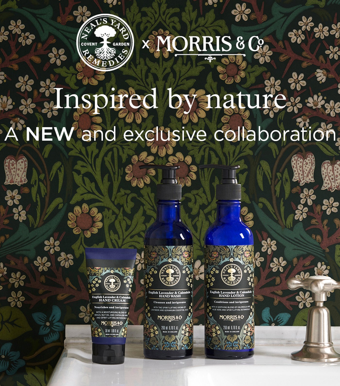 Morris & Co. English Lavender and Calendula Hand Wash