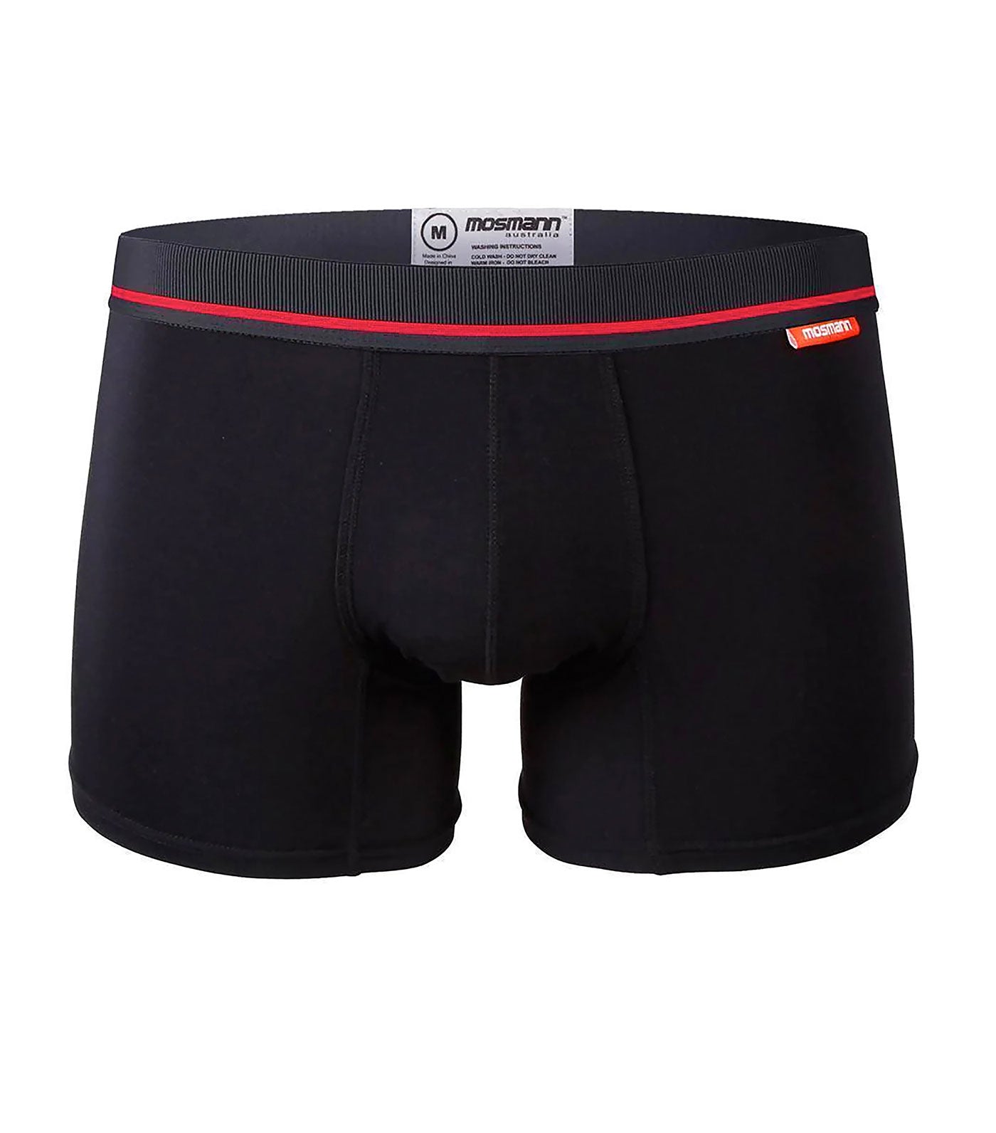 Men's Bamboo Underwear 3 Pack Trunks Noir