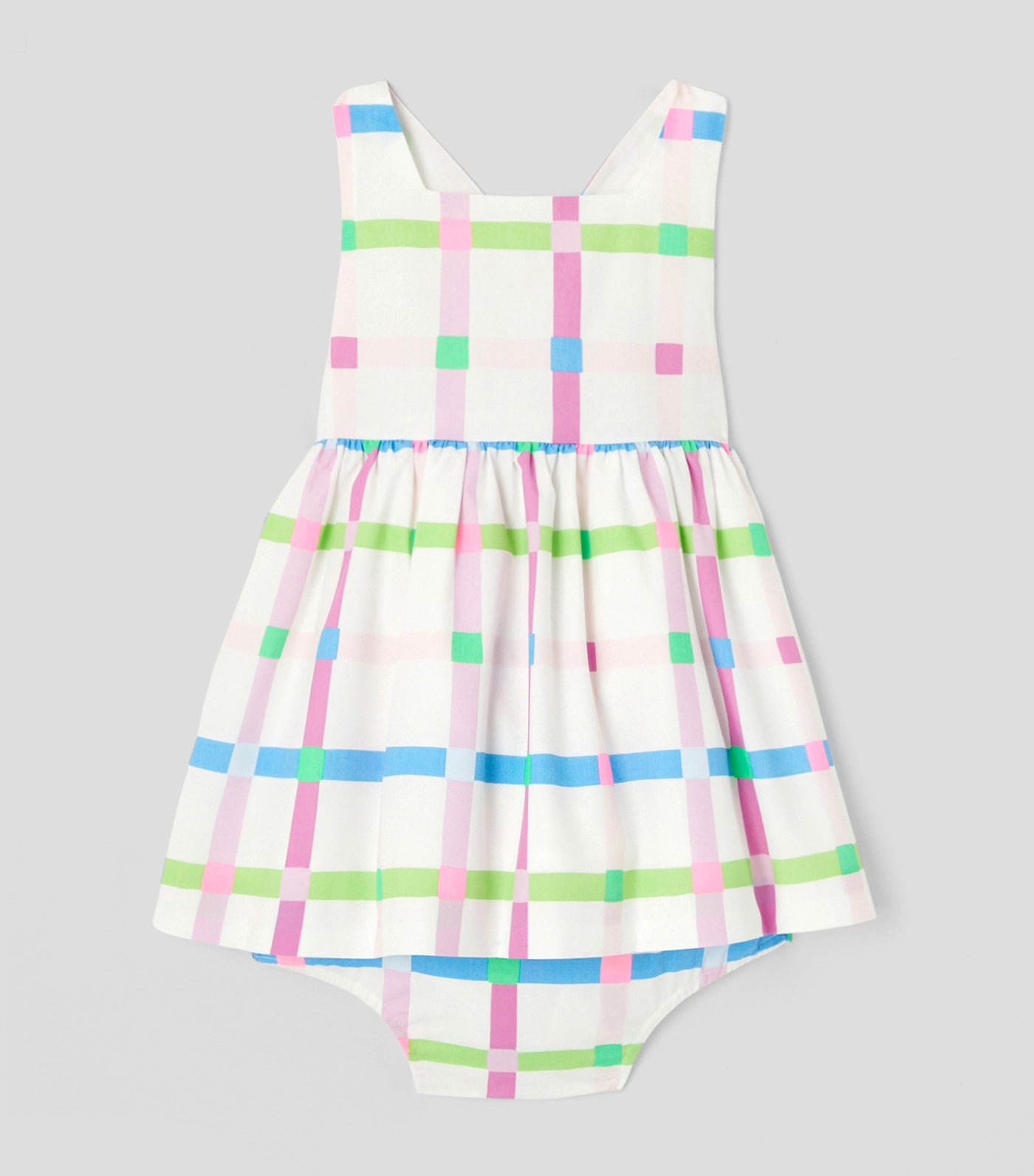 Jacadi Nabilou Dress Blanc/Multicolor