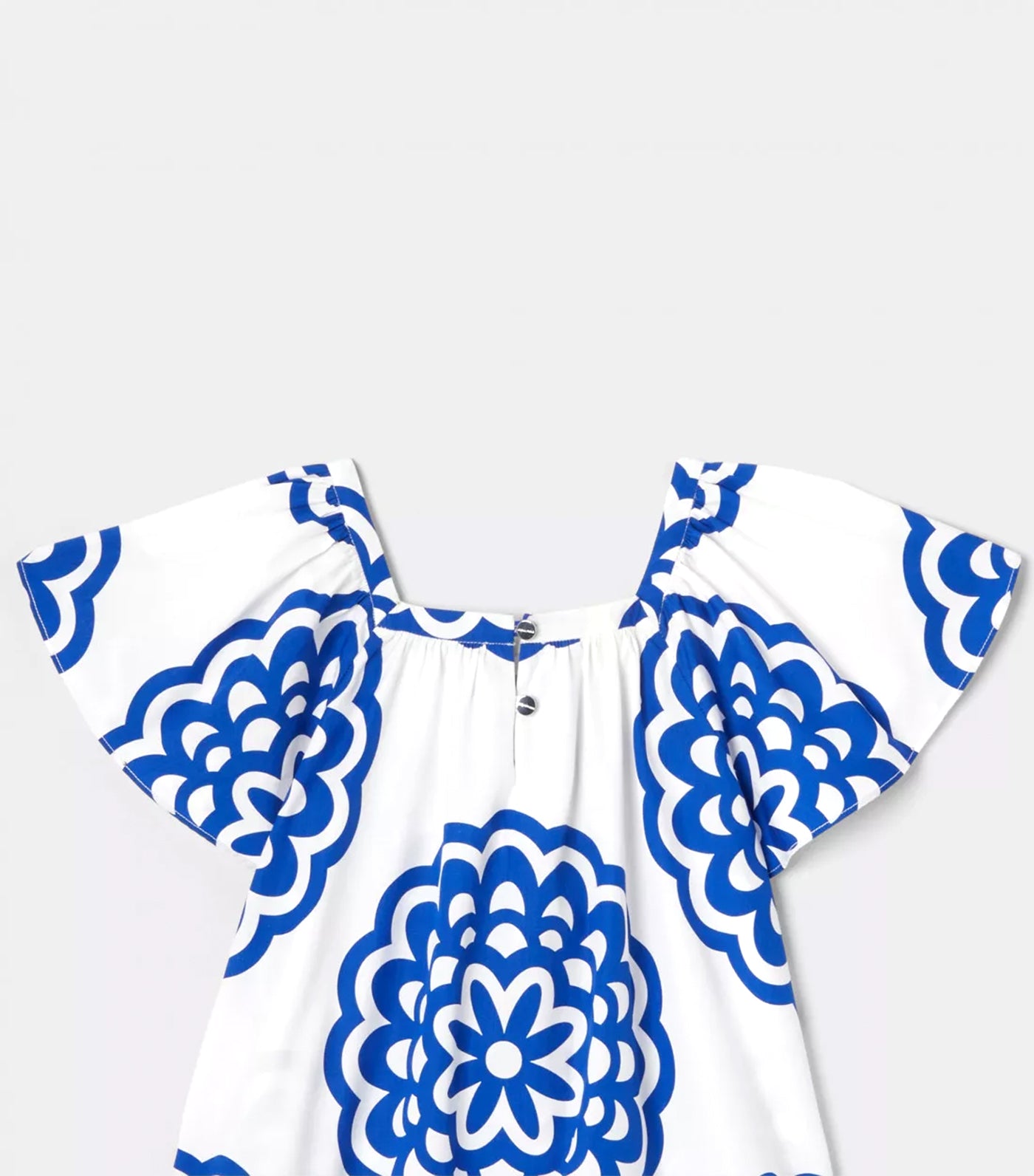 Jacadi Naemabis Blouse Blanc/Bleu