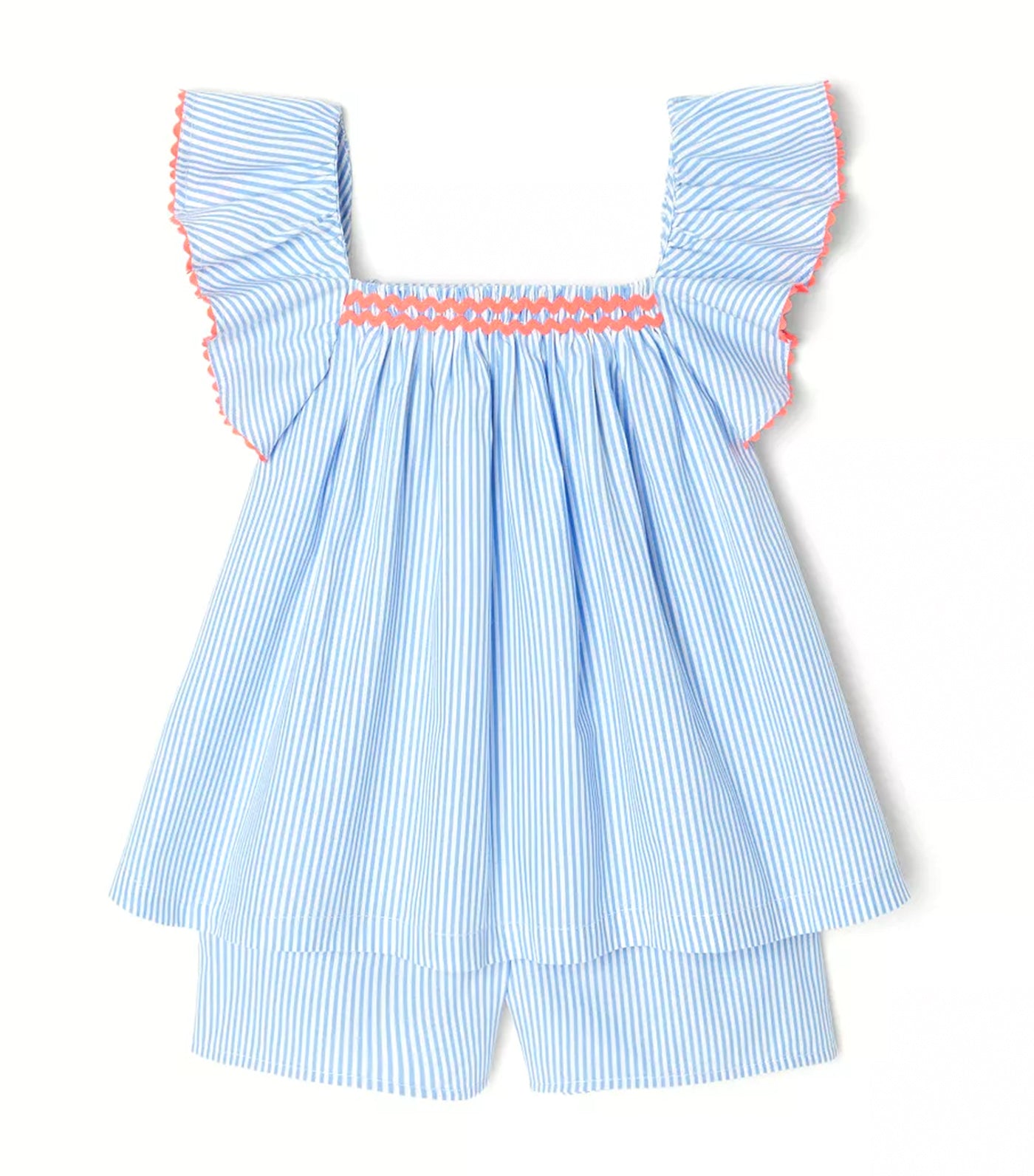Jacadi Nalixi Pajama Blanc/Bleu