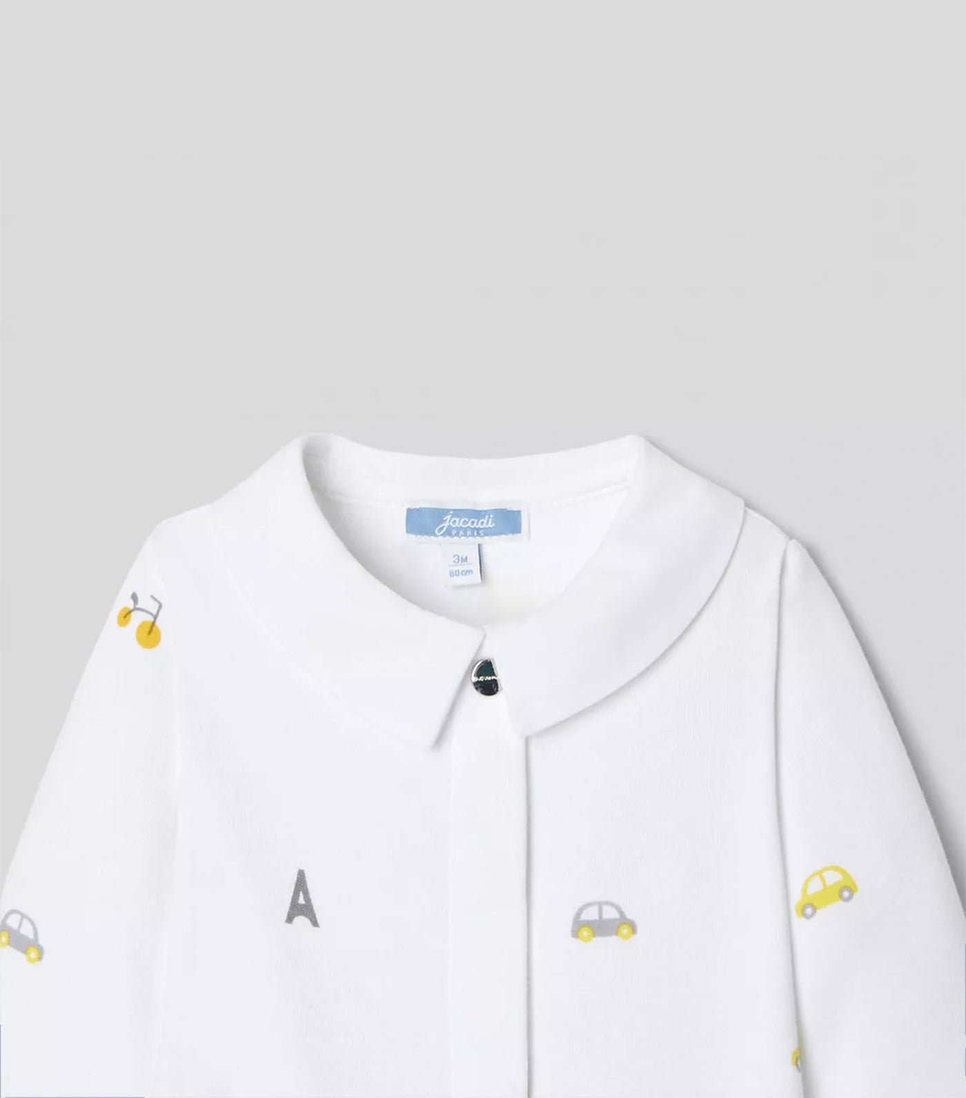 Jacadi Narthur Onesie Blanc Jacadi