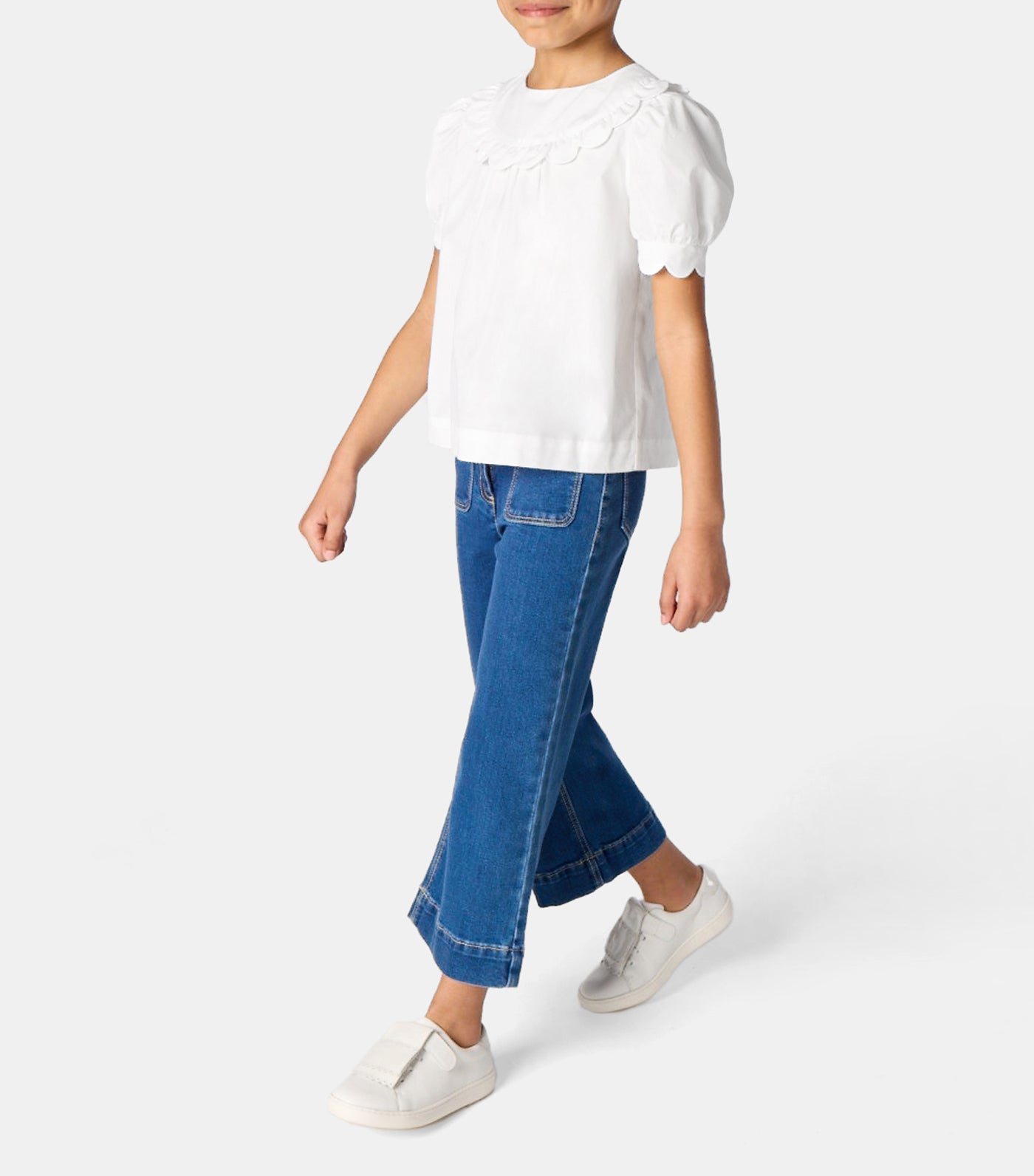 Jacadi Natacha Blouse Blanc Jacadi