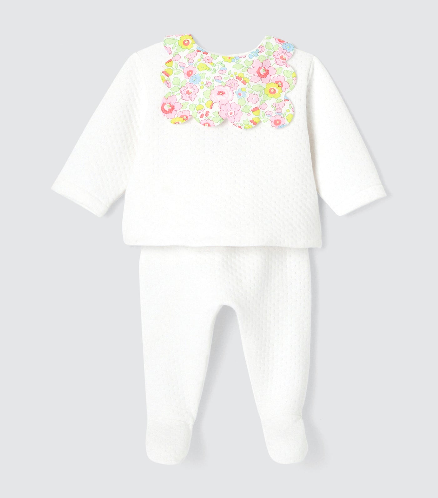 Jacadi Neige Pajama Blanc Jacadi
