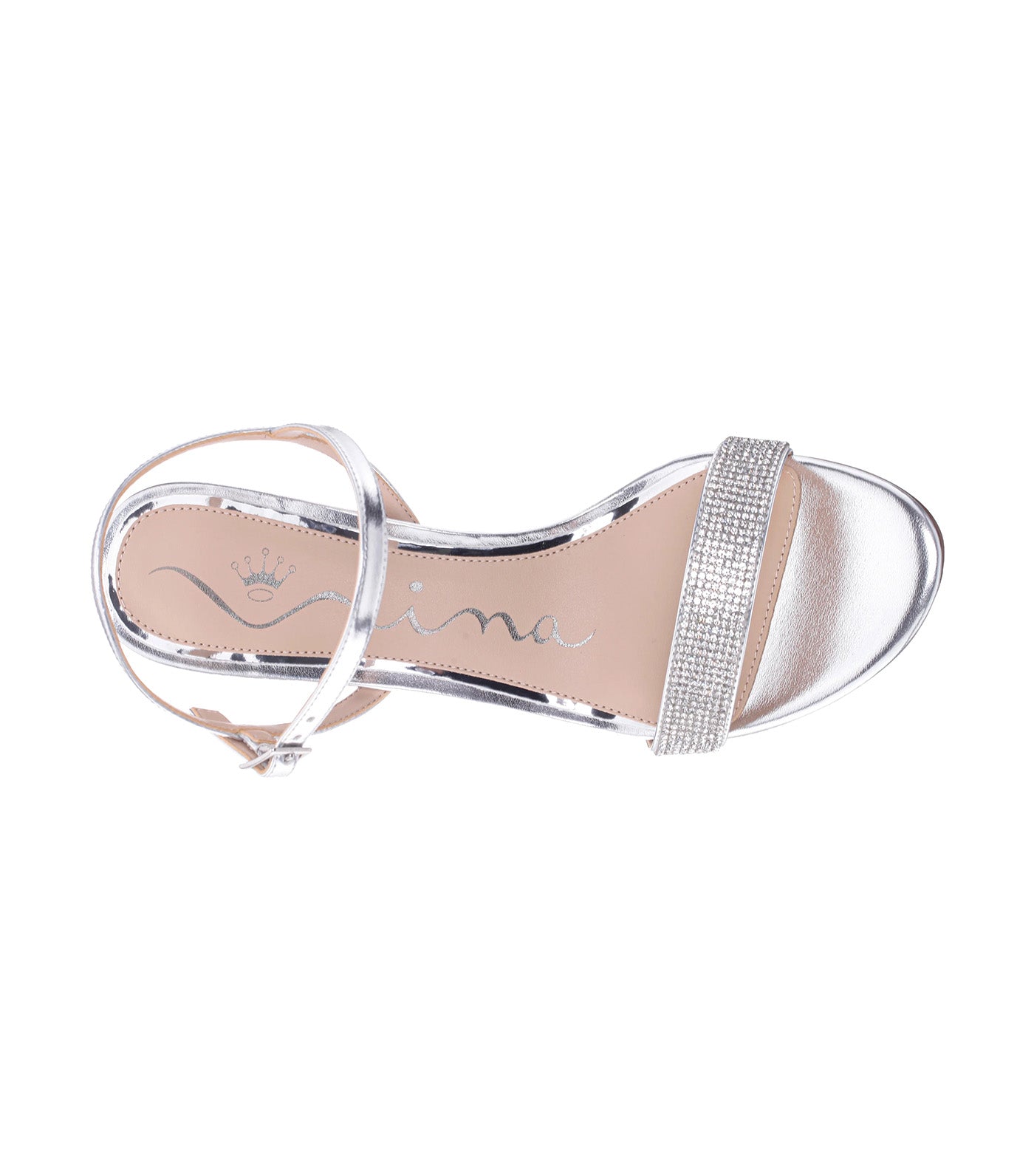 Neryssa Heels Silver Metallic
