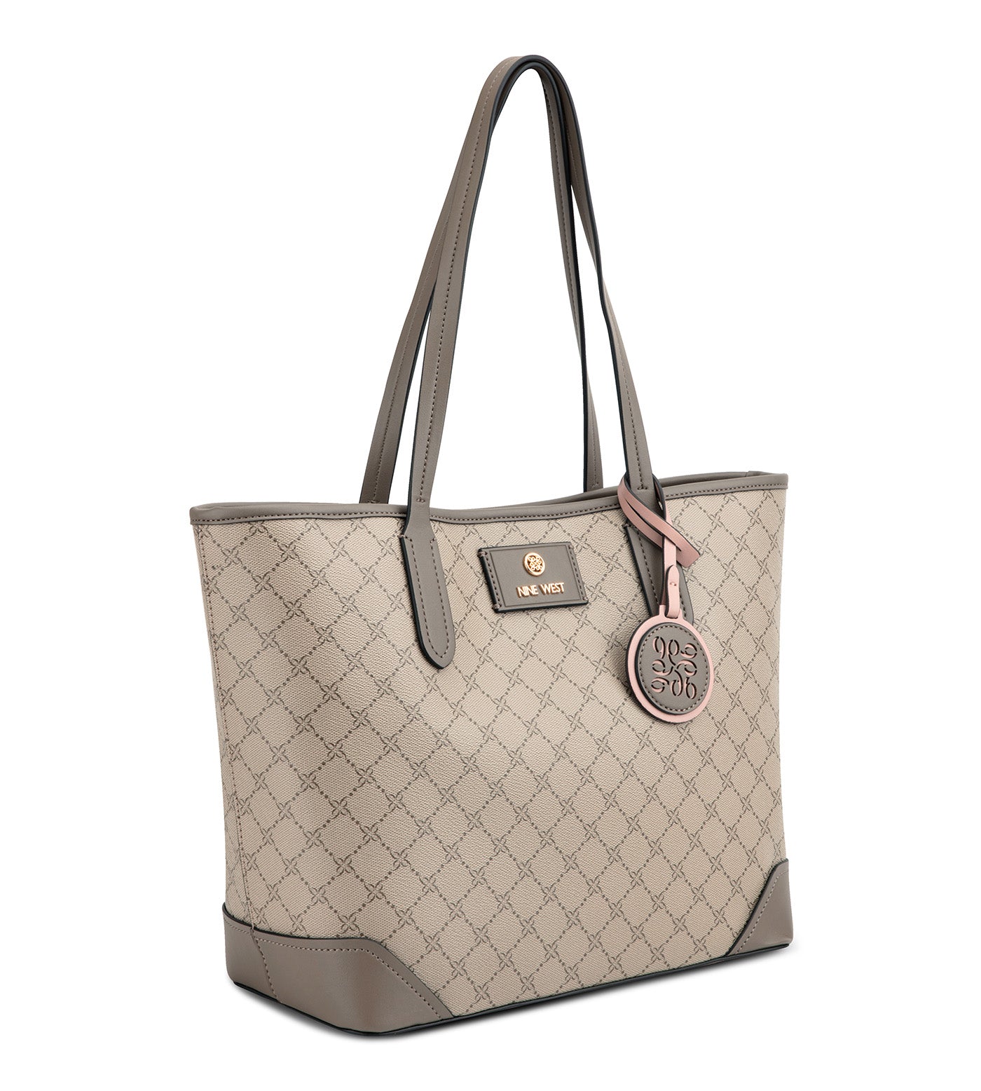 Piera 2-in-1 Tote Beige Logo/Flint