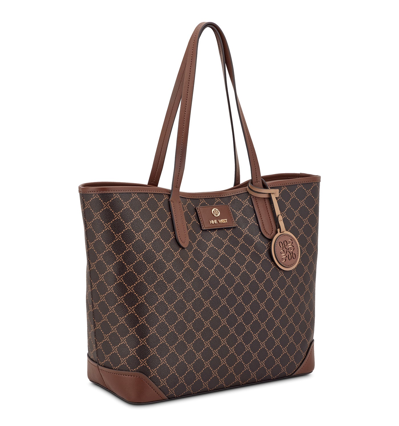 Piera 2-in-1 Tote Large Brown Logo/Mahogany