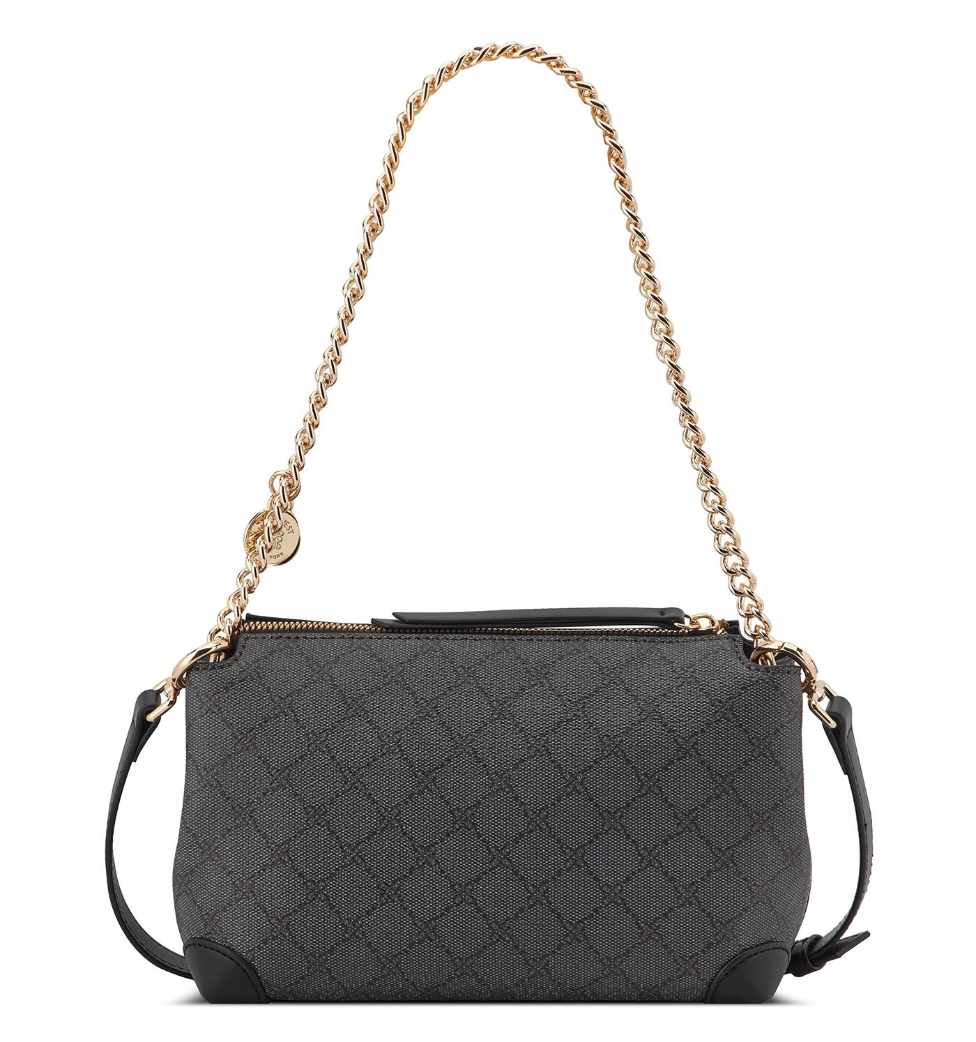Kyrie Convertible Crossbody Shoulder Bag Onyx Logo