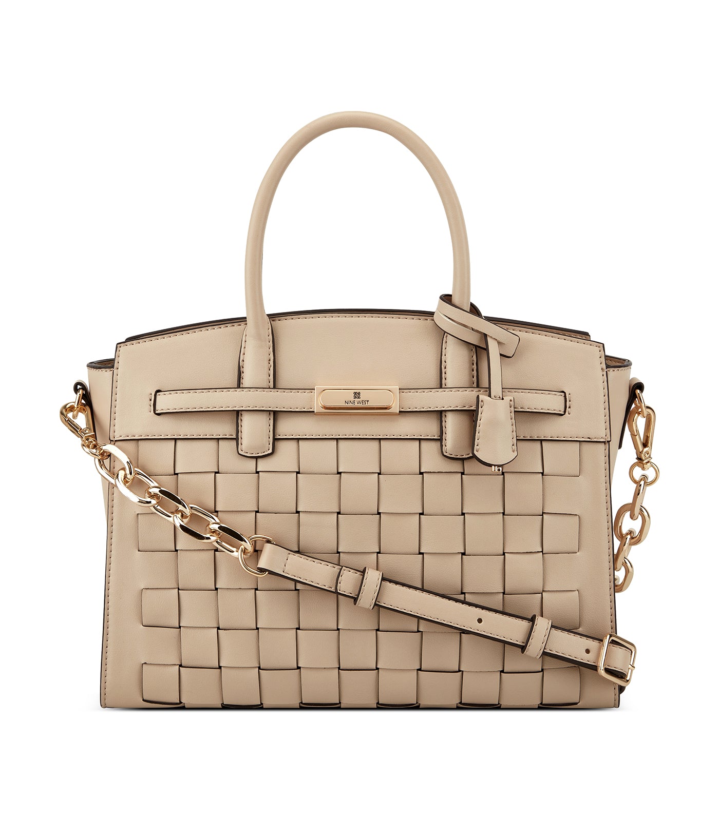Jet Set Satchel Beige