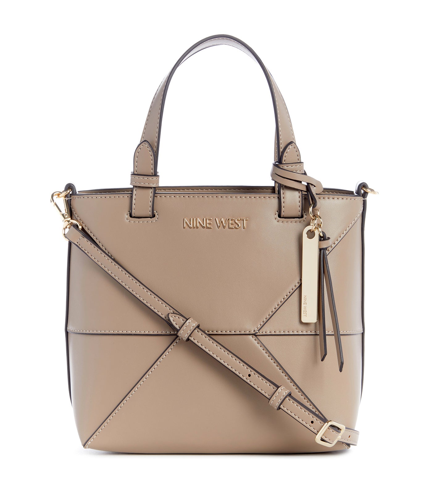 Nine West Stevei Mini Tote Mushroom