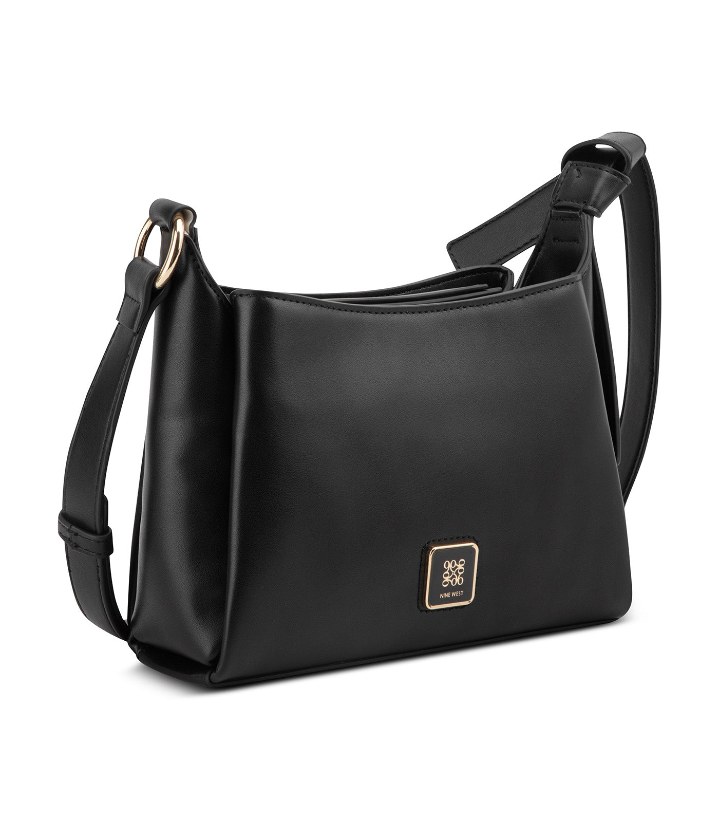 Lyra 3 Comp Crossbody Bag Black