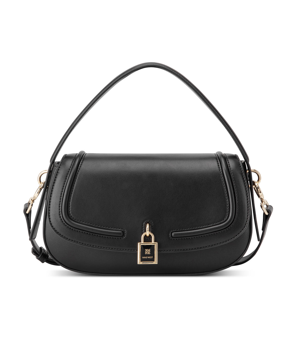 Tenely Convertible Crossbody Flap Black