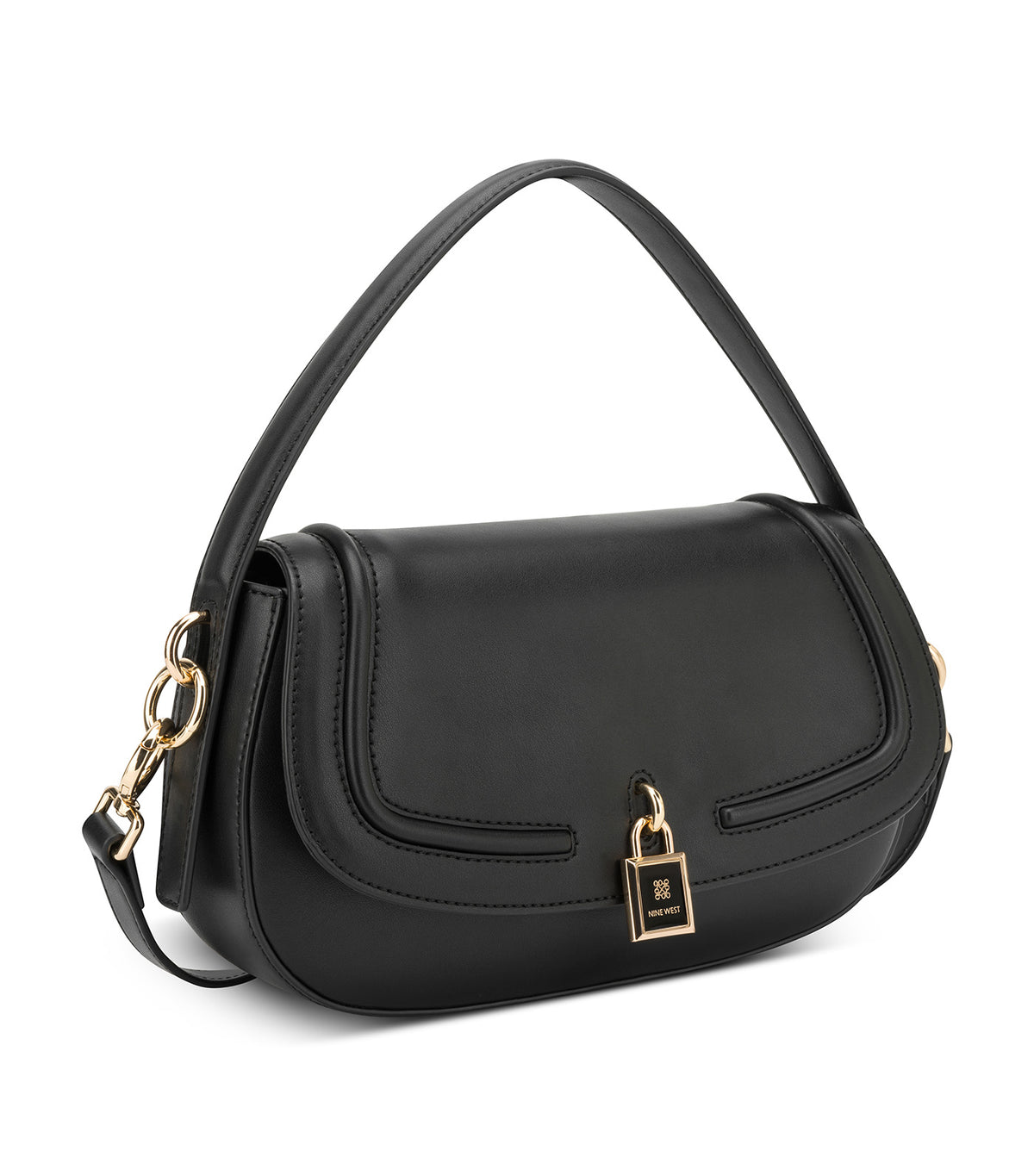 Tenely Convertible Crossbody Flap Black