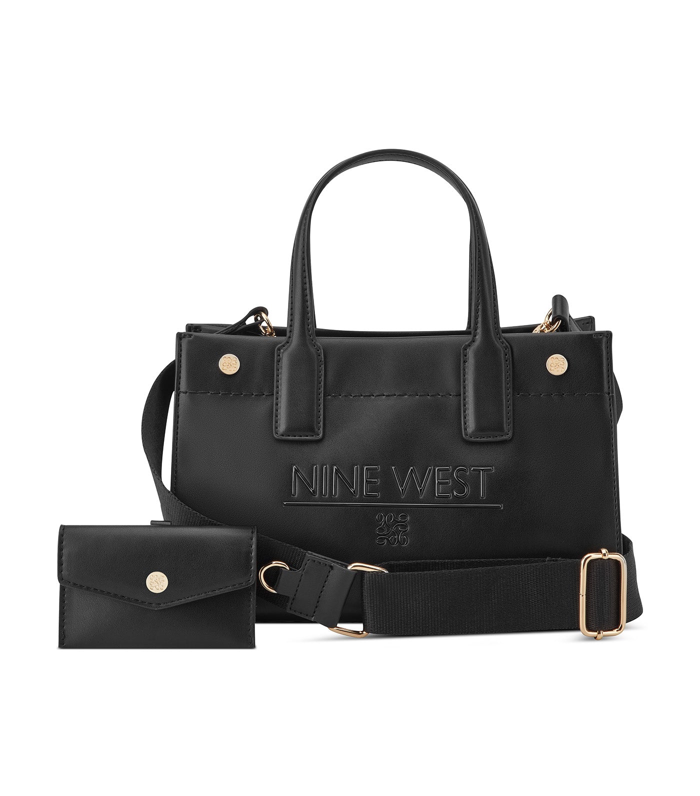Pauline Small Tote Crossbody Black