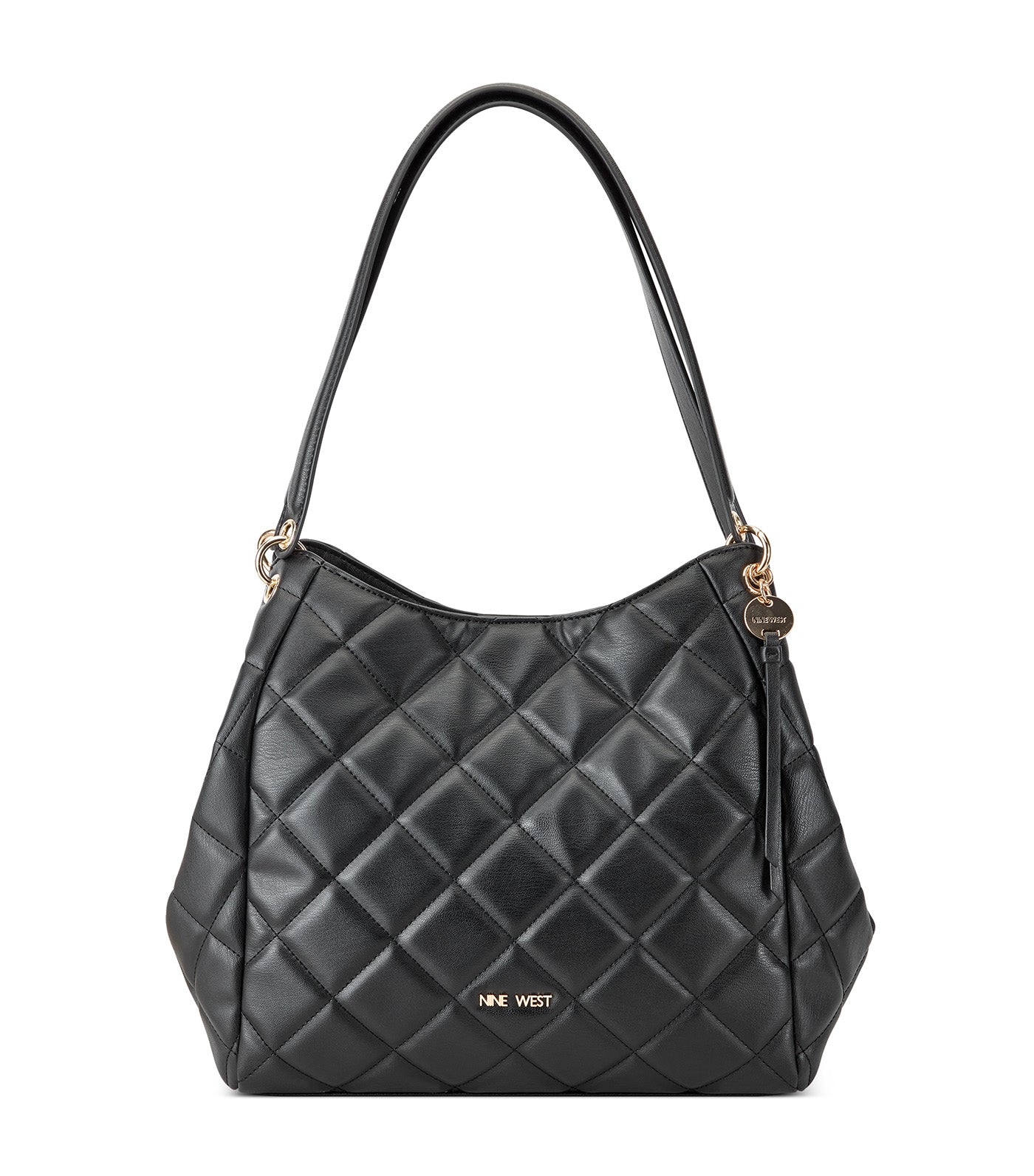 Meara 3 Comp Shoulder Bag Black