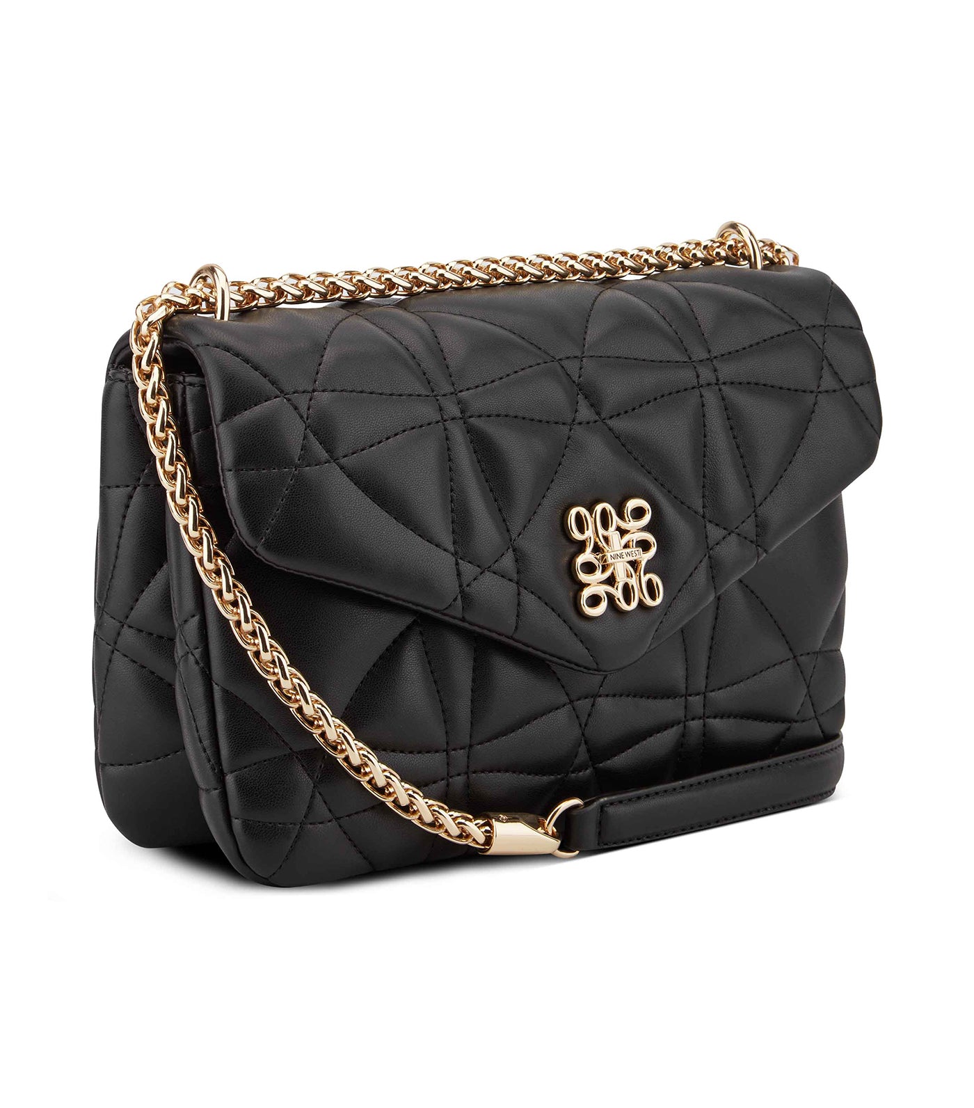 Mariam Convertible Crossbody Flap Black